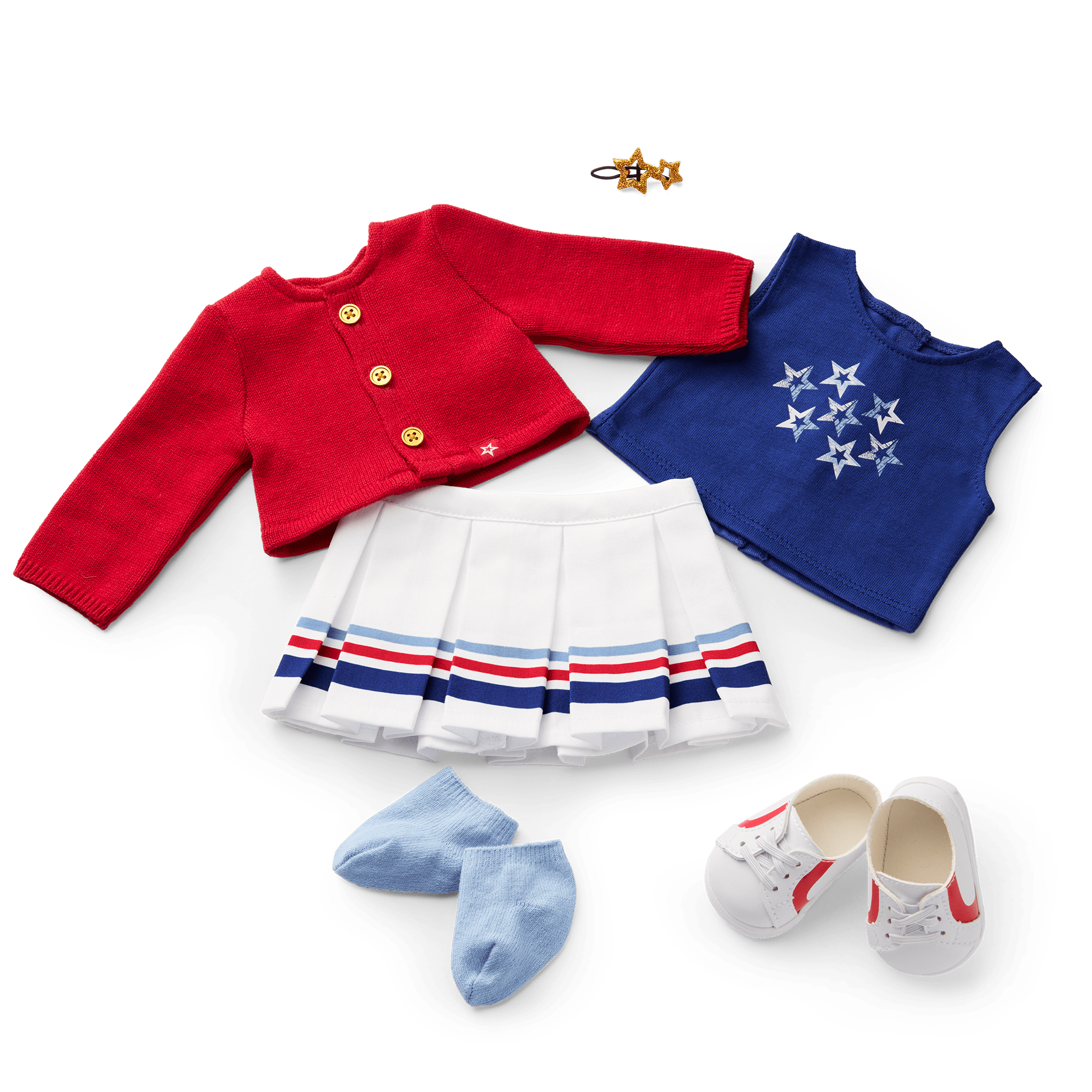 Team AG Sweater & Skirt Set for 18-inch Dolls