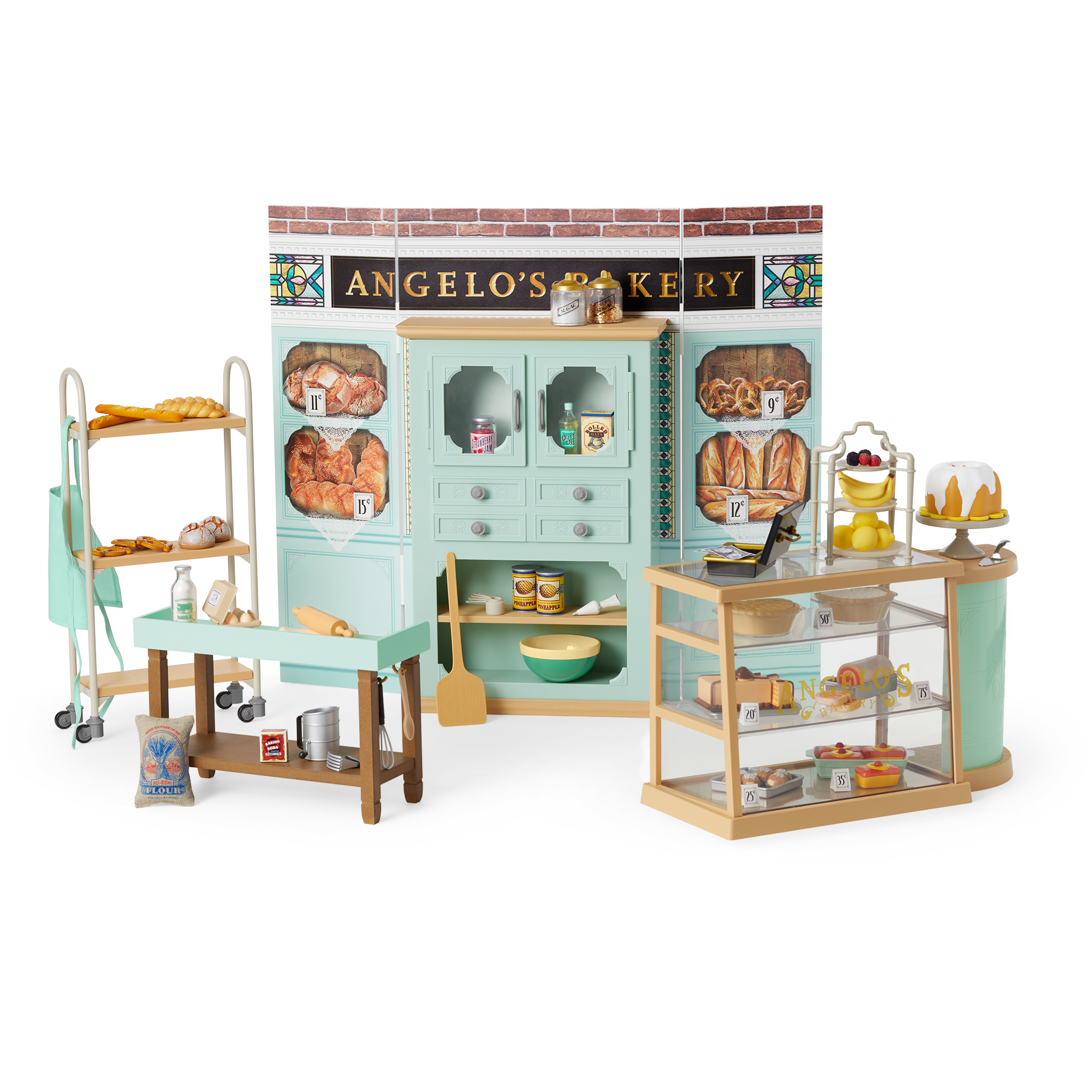 Angelo's Bakery for 18-inch Dolls (Historical Characters)