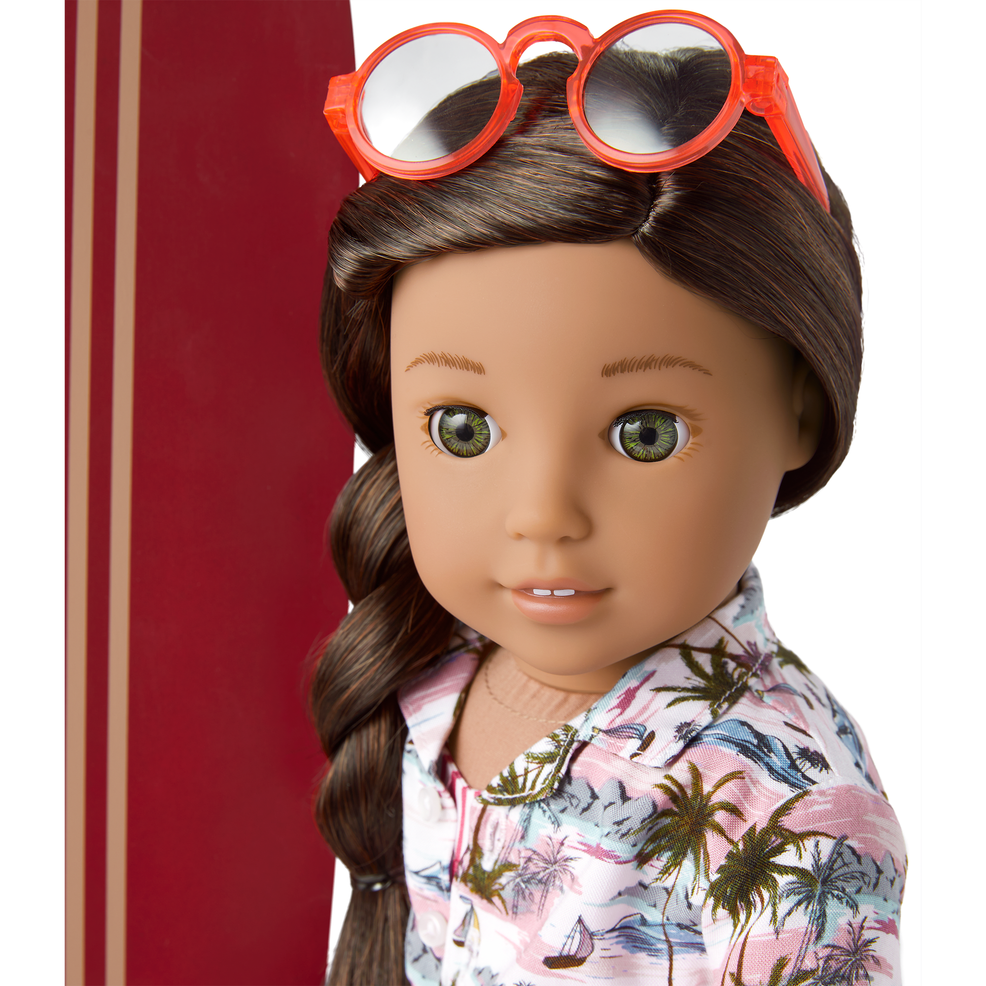 Nanea's Swimsuit & Beach Accessories for 18-inch Dolls (Historical Characters) - Image 3