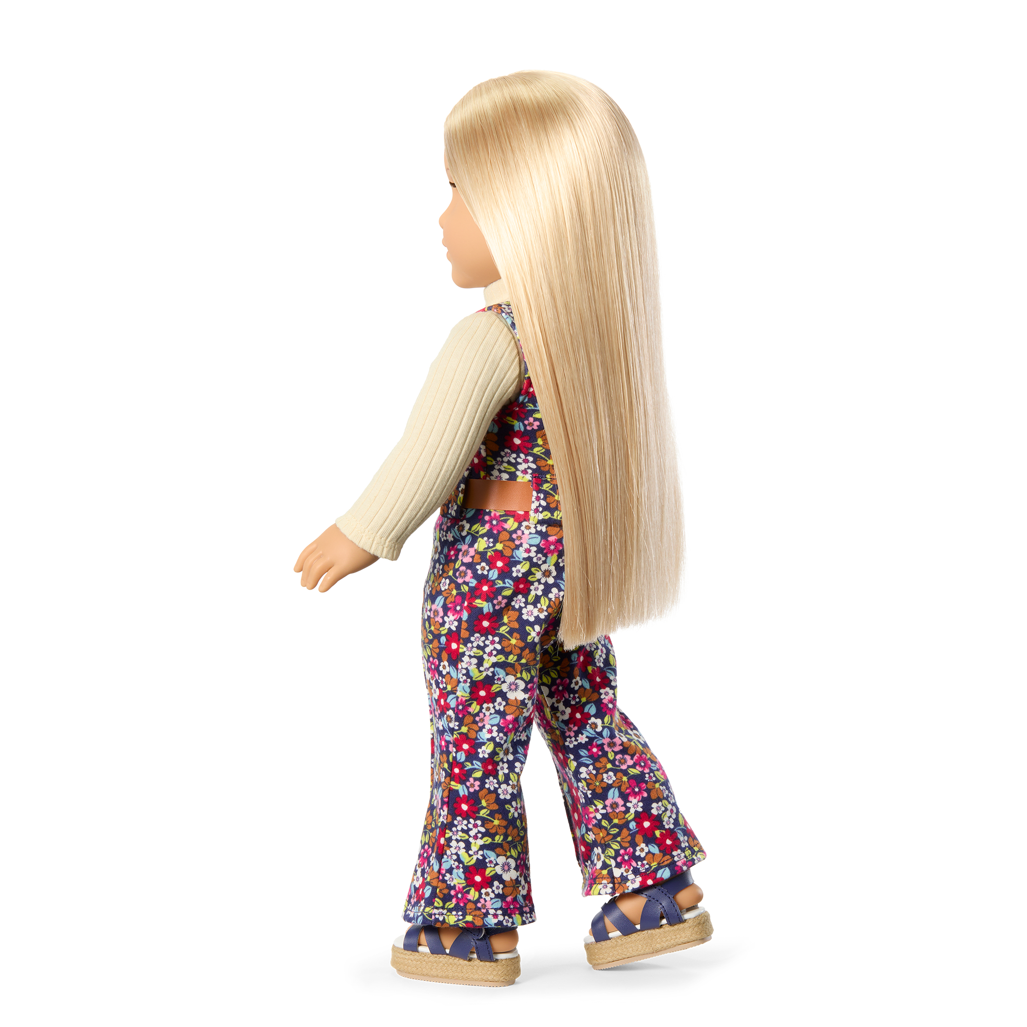 Julie's Floral Jumpsuit for 18-inch Dolls (Historical Characters) - Image 3