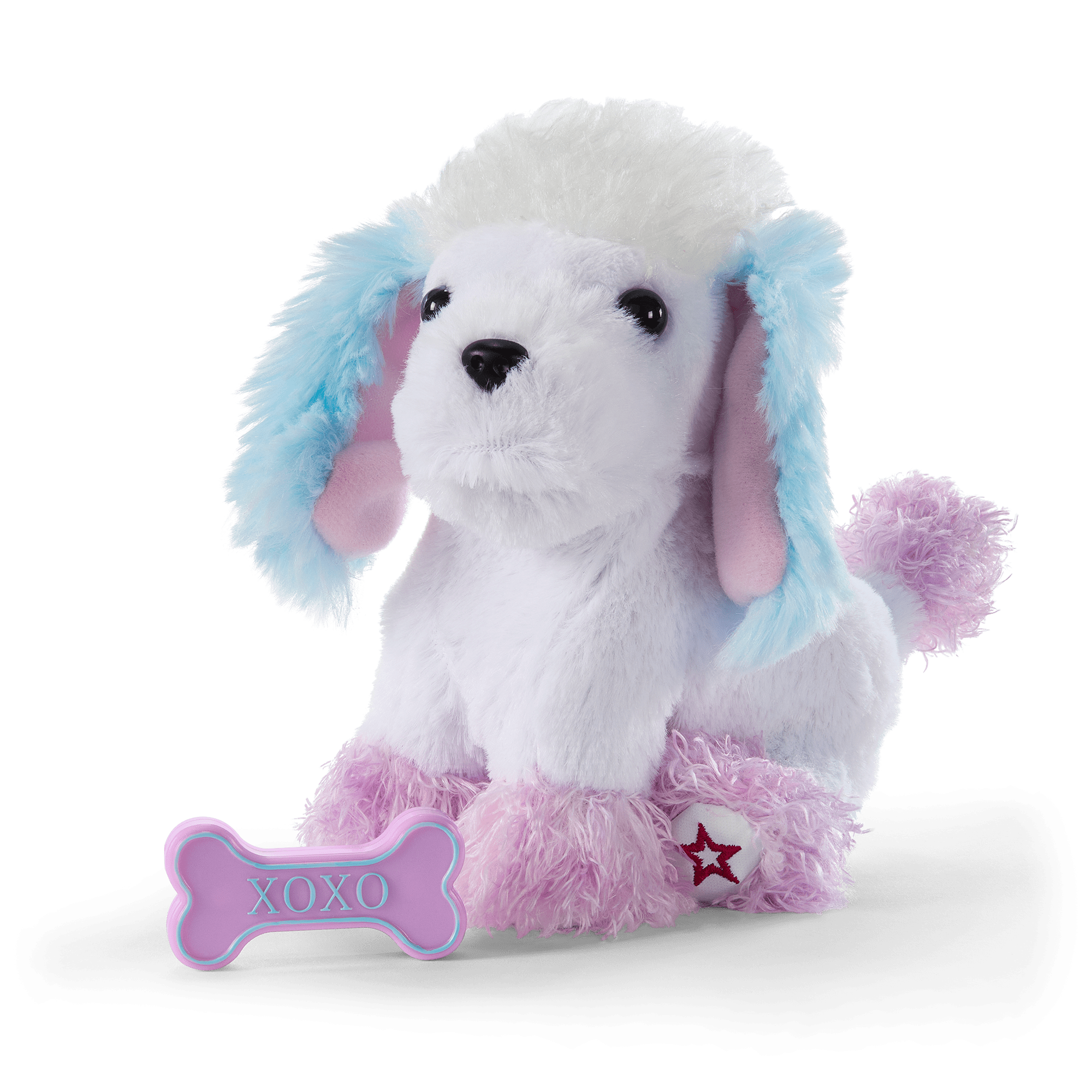 Tropical Taffy Poodle for 18-inch Dolls