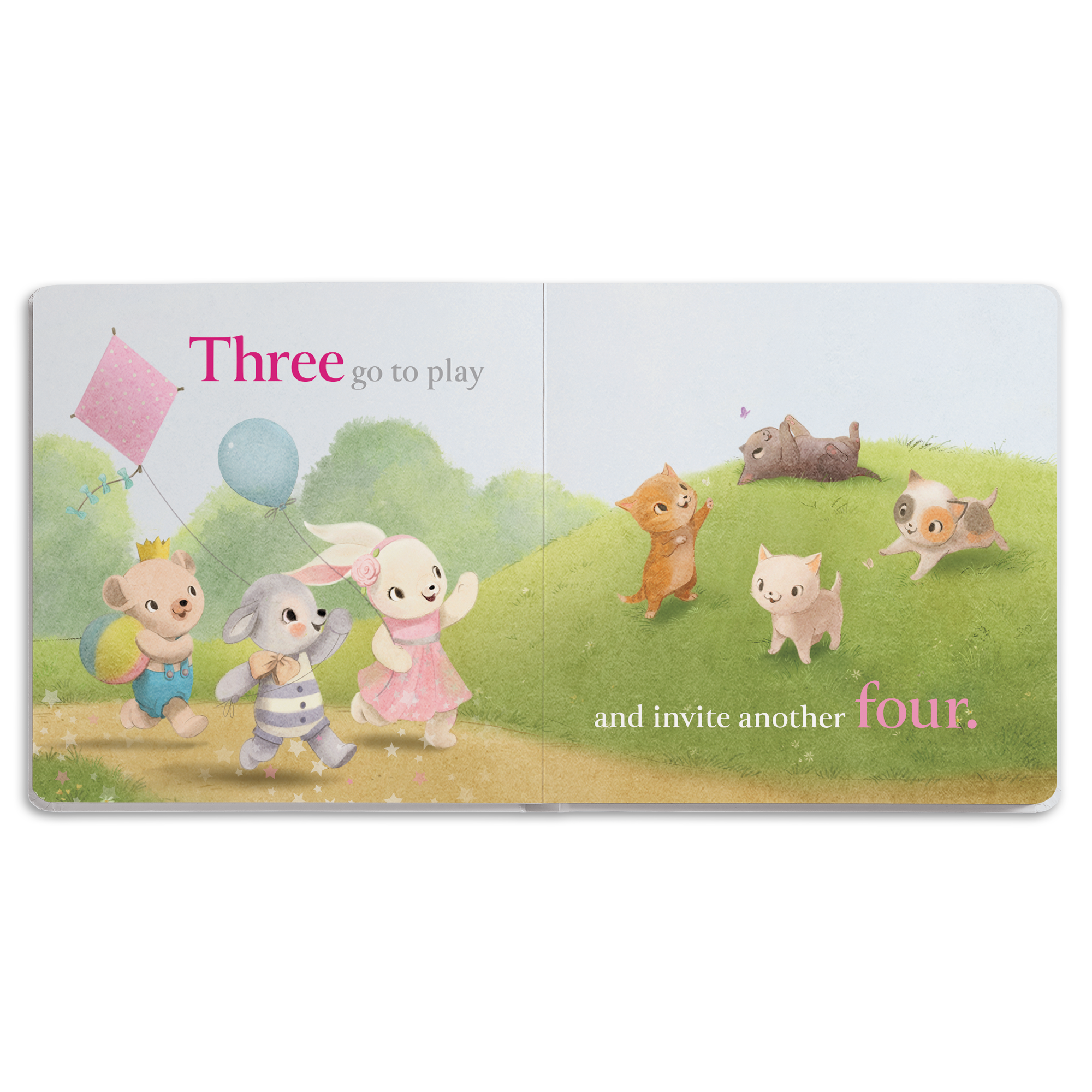 Bitty Baby Doll #5 in Pastel Pink + Bunny Friend & Board Book - Image 5