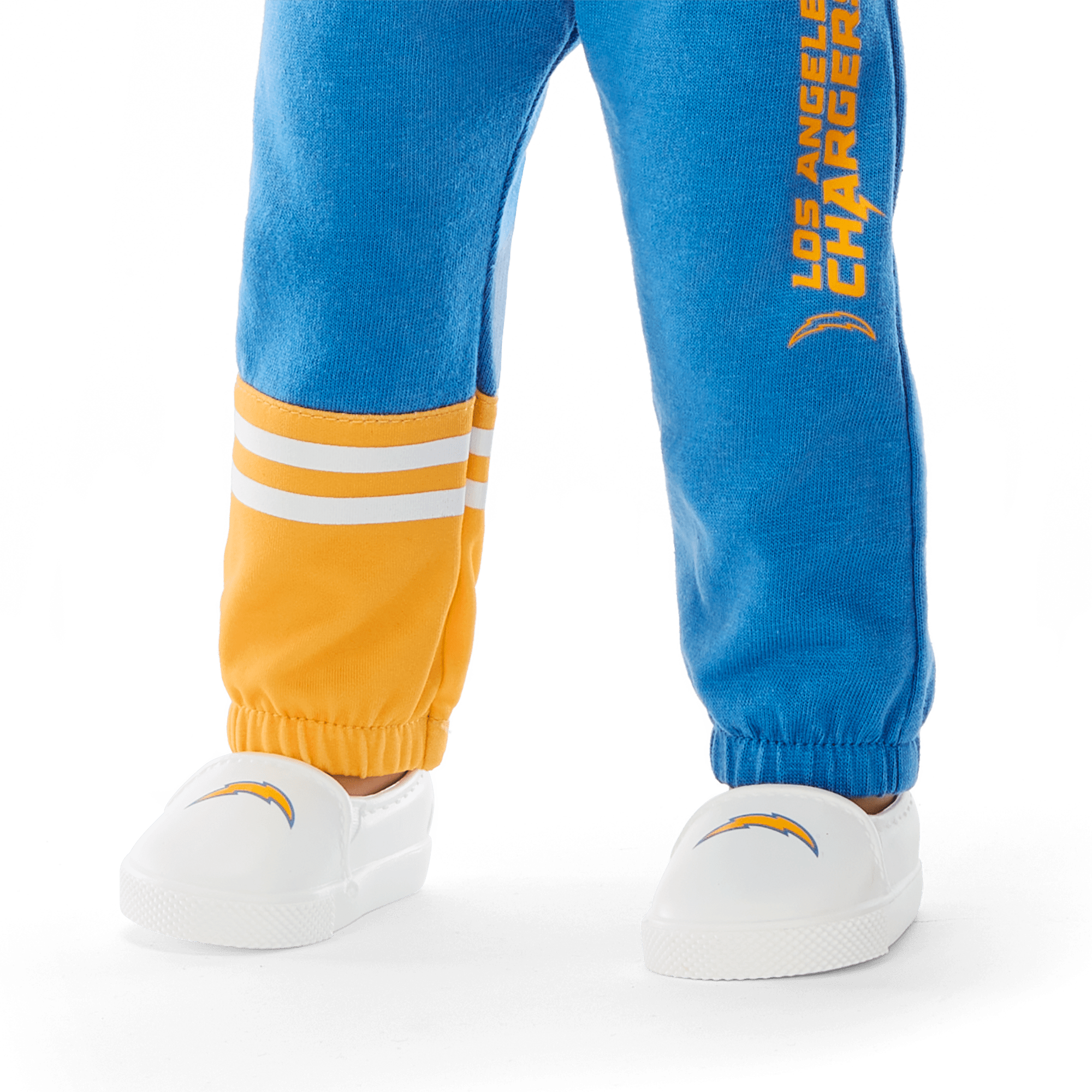 American Girl x NFL Los Angeles Chargers Fan Outfit & Accessories for 18-inch Dolls - Image 5