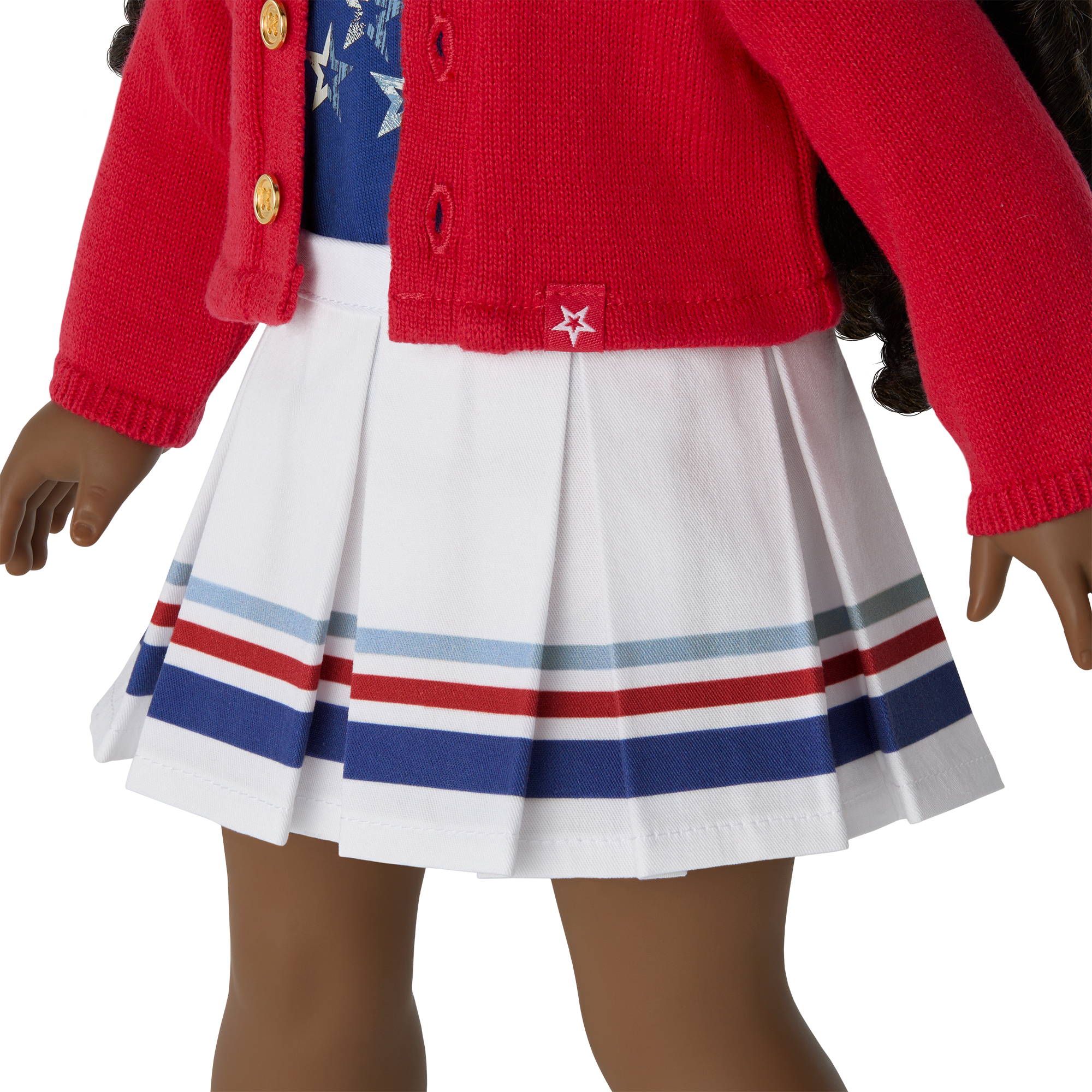 Team AG Sweater & Skirt Set for 18-inch Dolls - Image 6