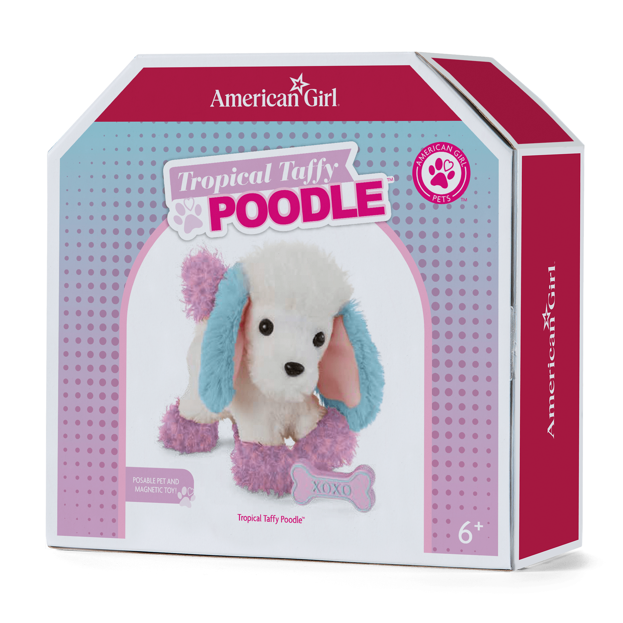 Tropical Taffy Poodle for 18-inch Dolls - Image 4