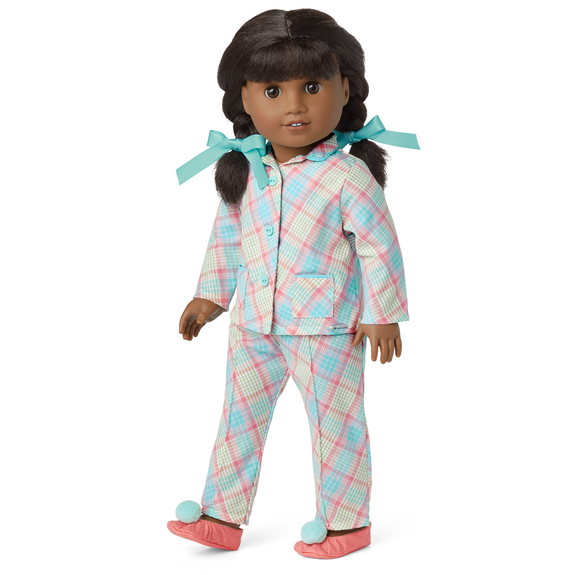 Melody's Plaid Pajamas for 18-inch Dolls (Historical Characters) - Image 2