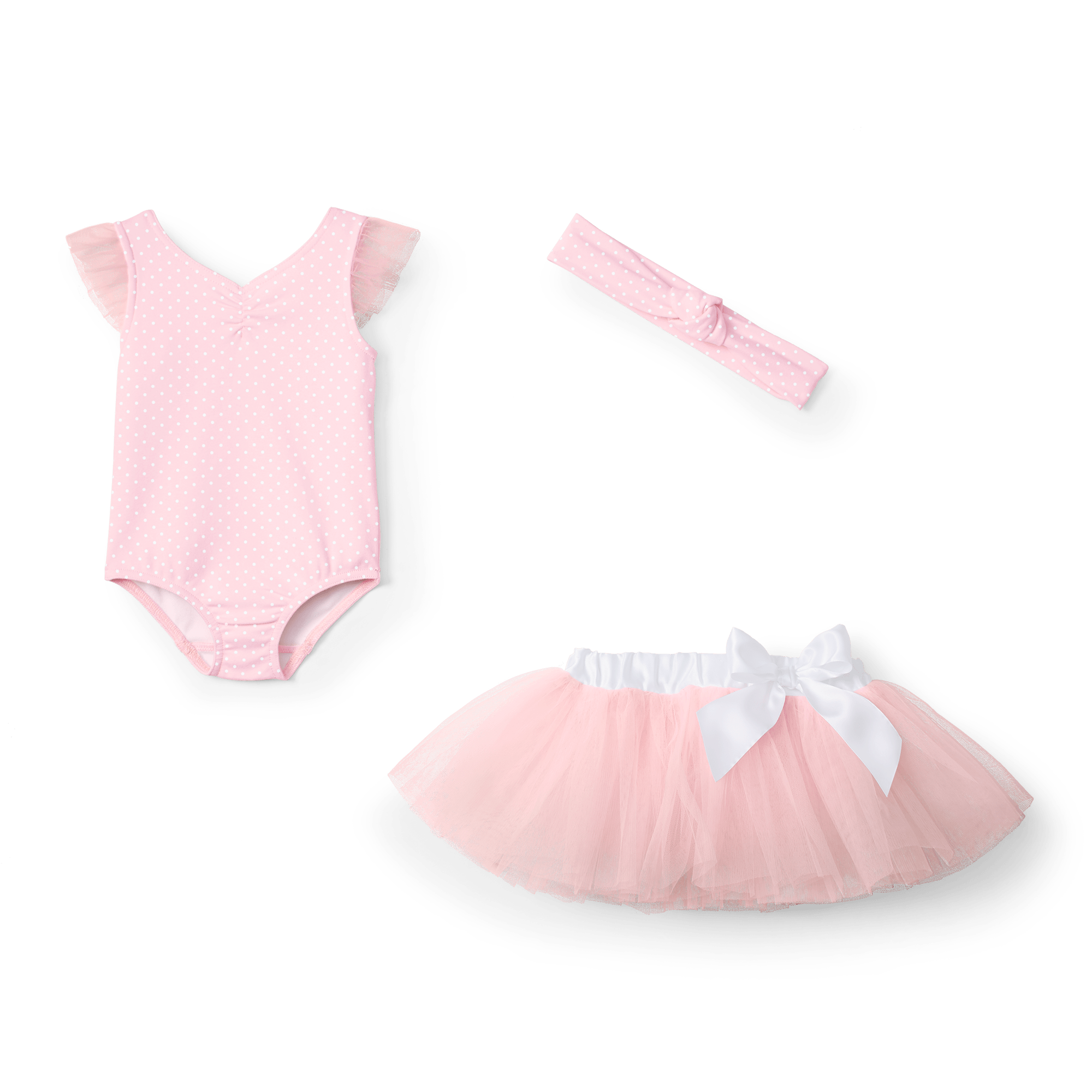 Bitty's Ballerina Outfit for Little Girls & Bitty Baby Dolls - Image 6