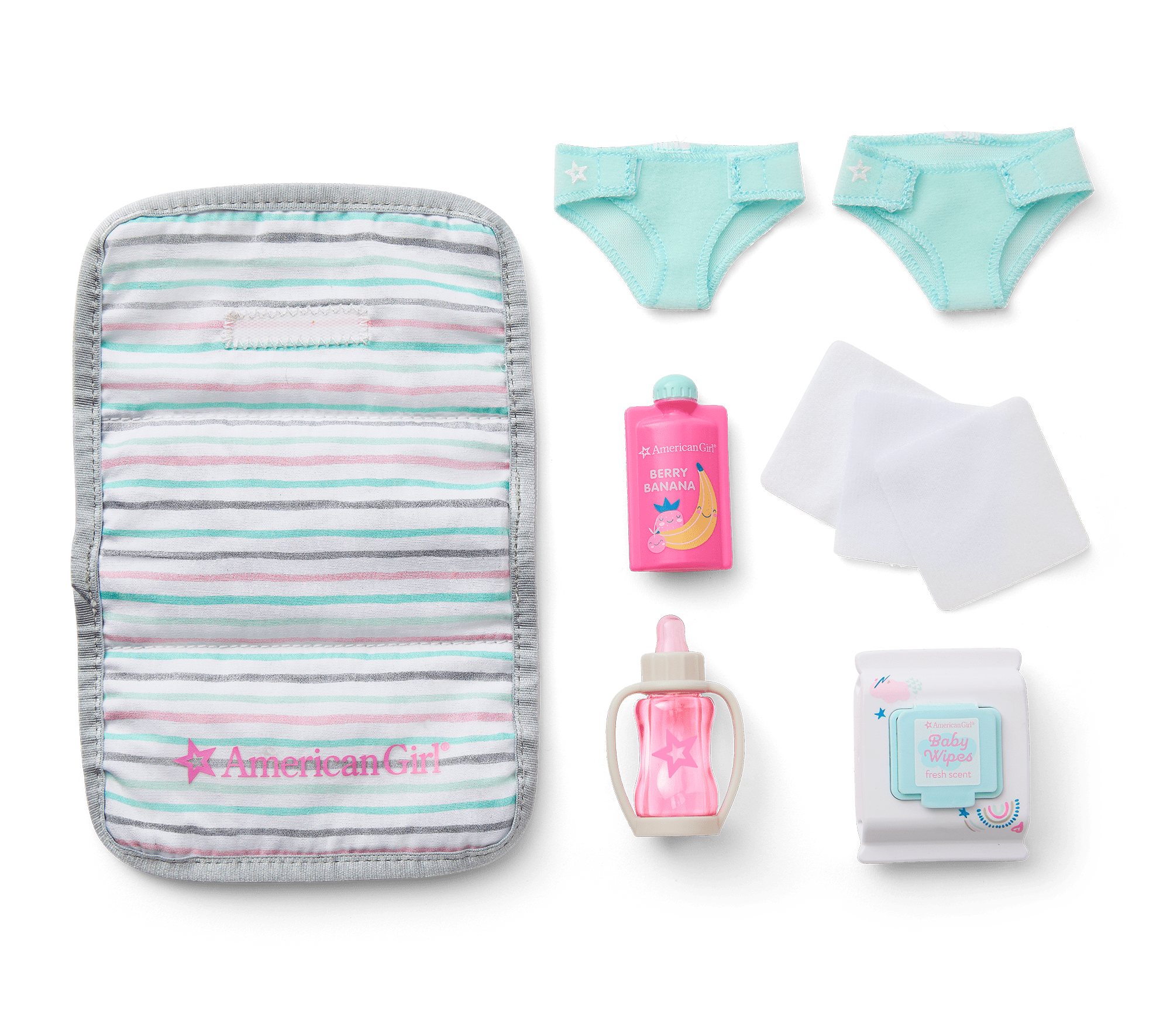 Little Bitty Baby Double Stroller Set for 7.75-inch Dolls - Image 3