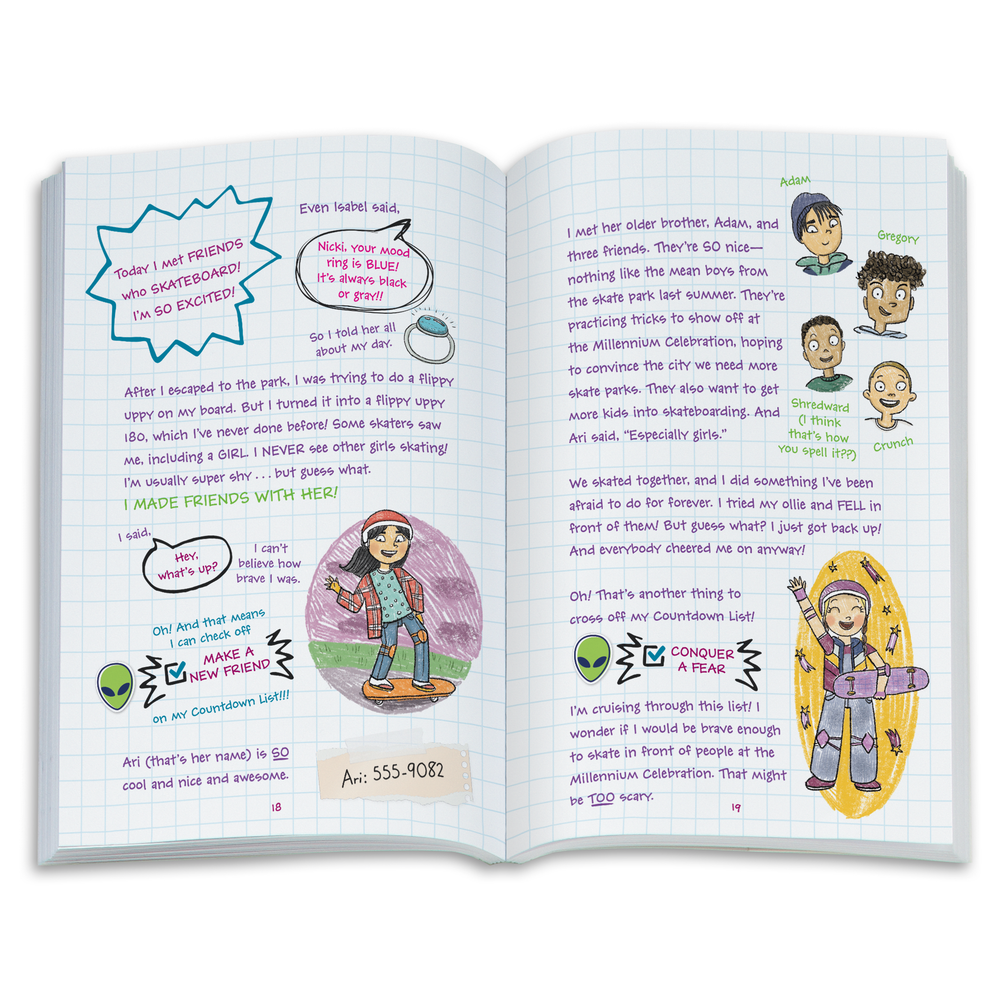 Nicki Hoffman Doll. Journal & Accessories (Historical Characters) - Image 11