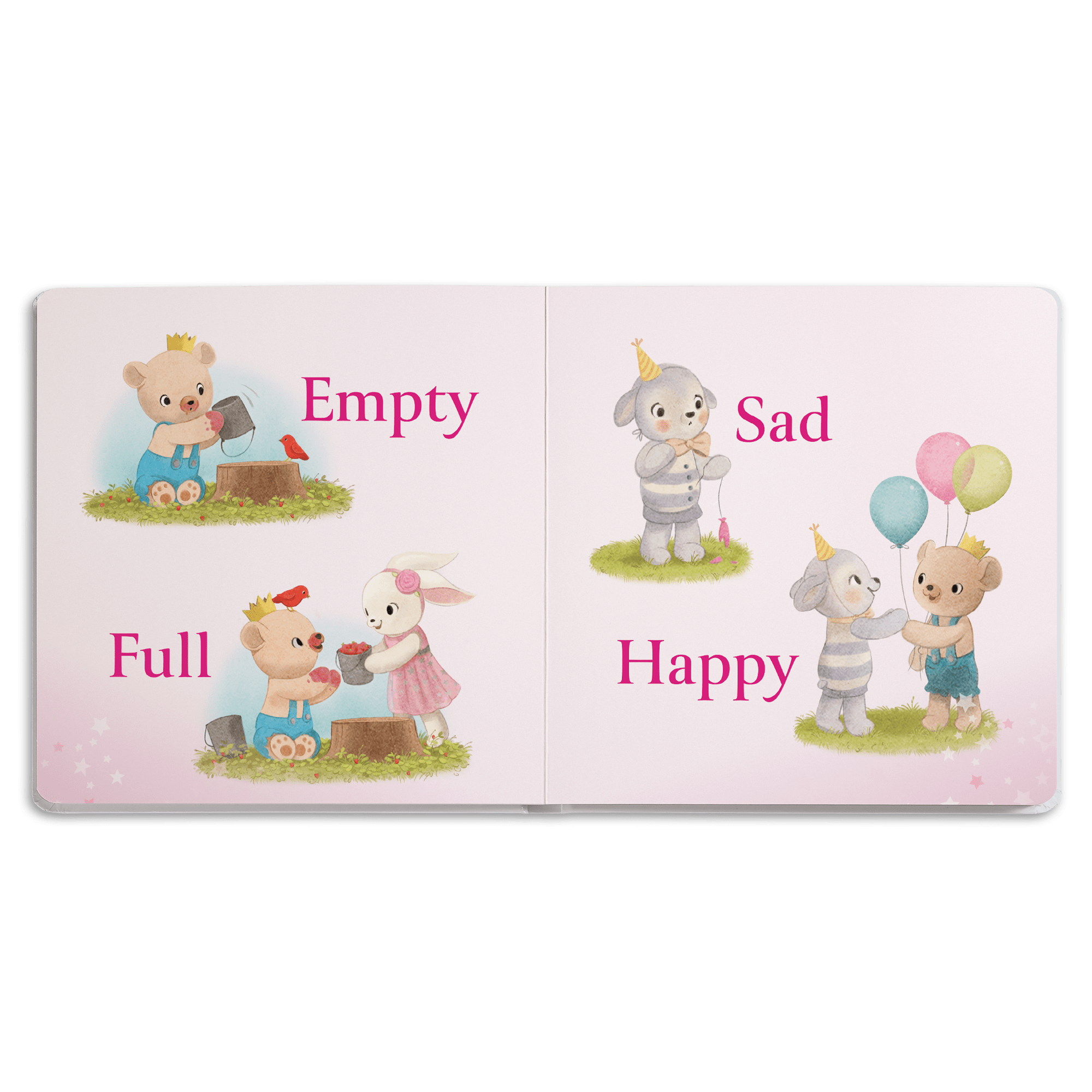 Bitty's Bear Friend & Opposites All Around Board Book - Image 2