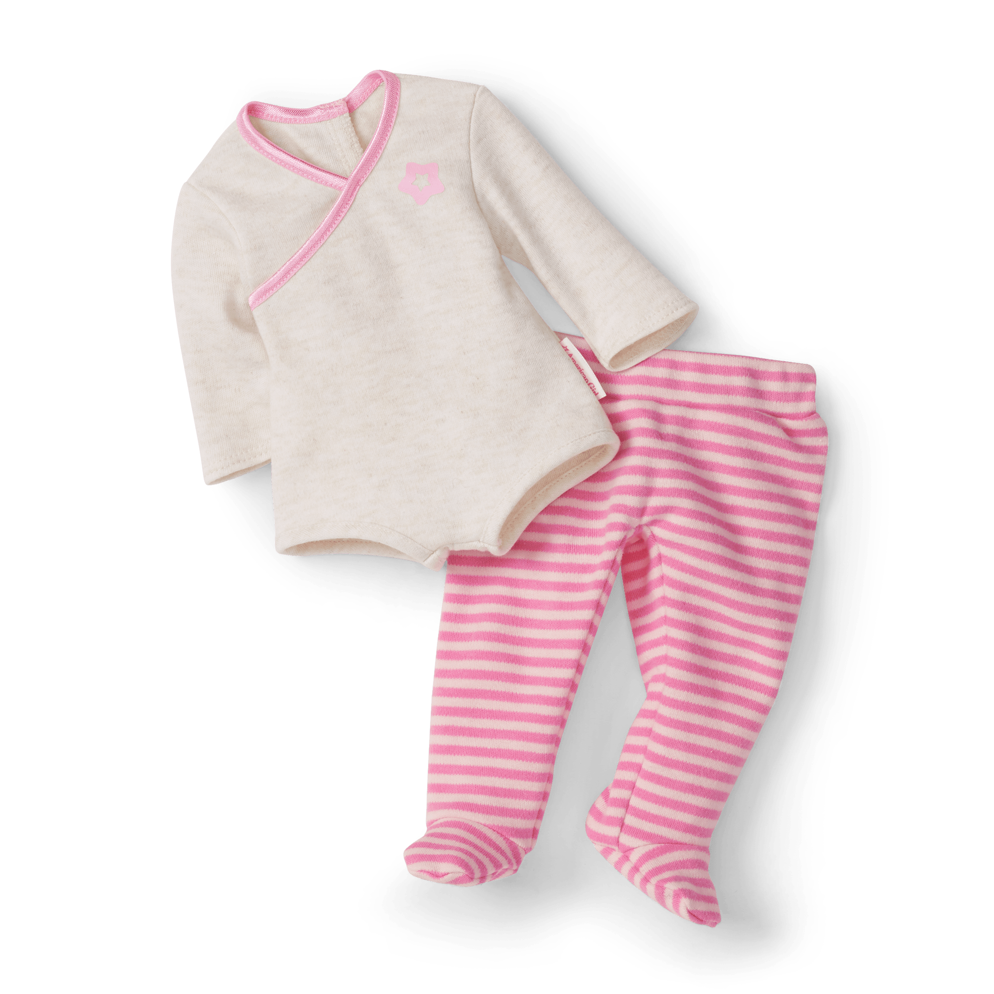 Bitty Baby Doll #3 with blonde hair in Pretty Pink - Image 2