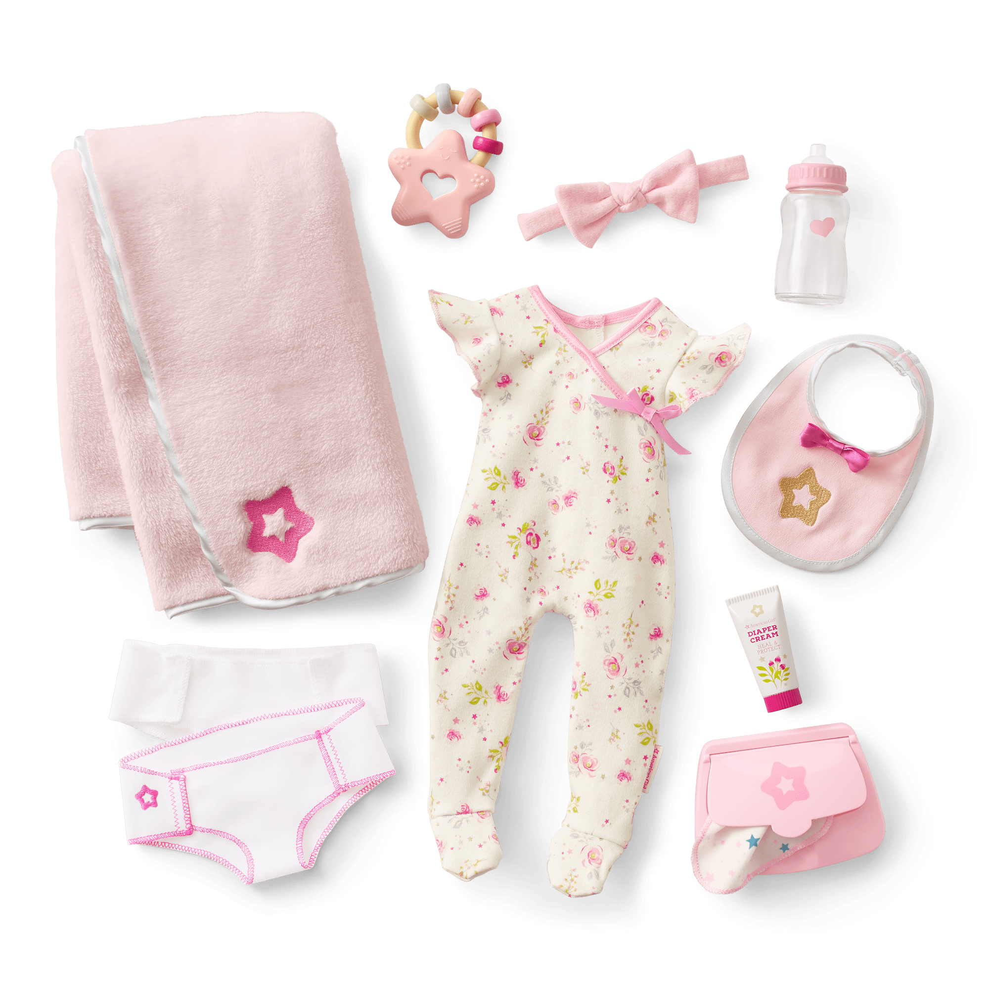 Bitty Baby Doll #3 with blonde hair Care & Play Set - Image 2