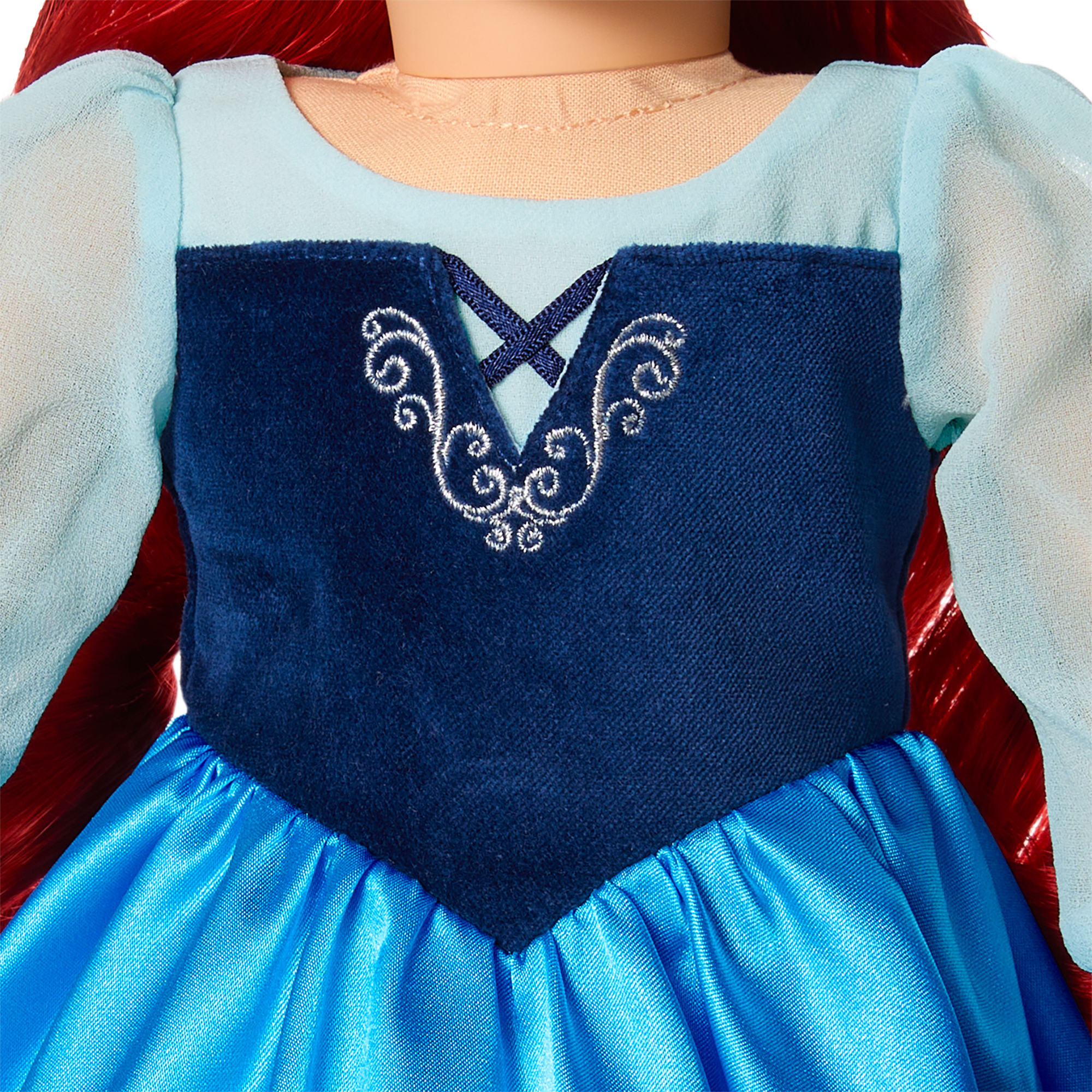 American Girl Disney Princess Ariel Day Dress. Flounder & Accessories for 18-inch Dolls - Image 5