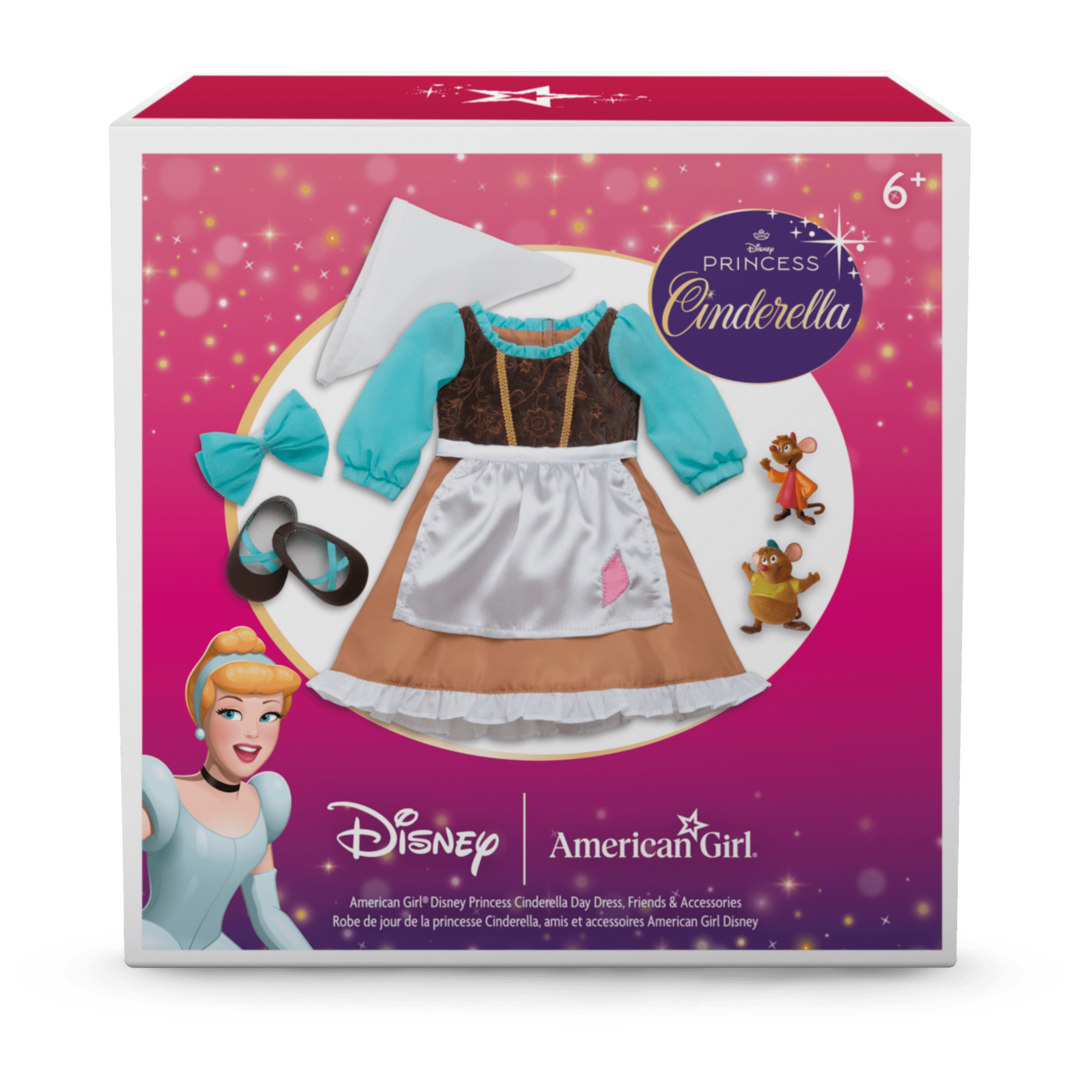 American Girl Disney Princess Cinderella Day Dress. Friends & Accessories for 18-inch Dolls - Image 9