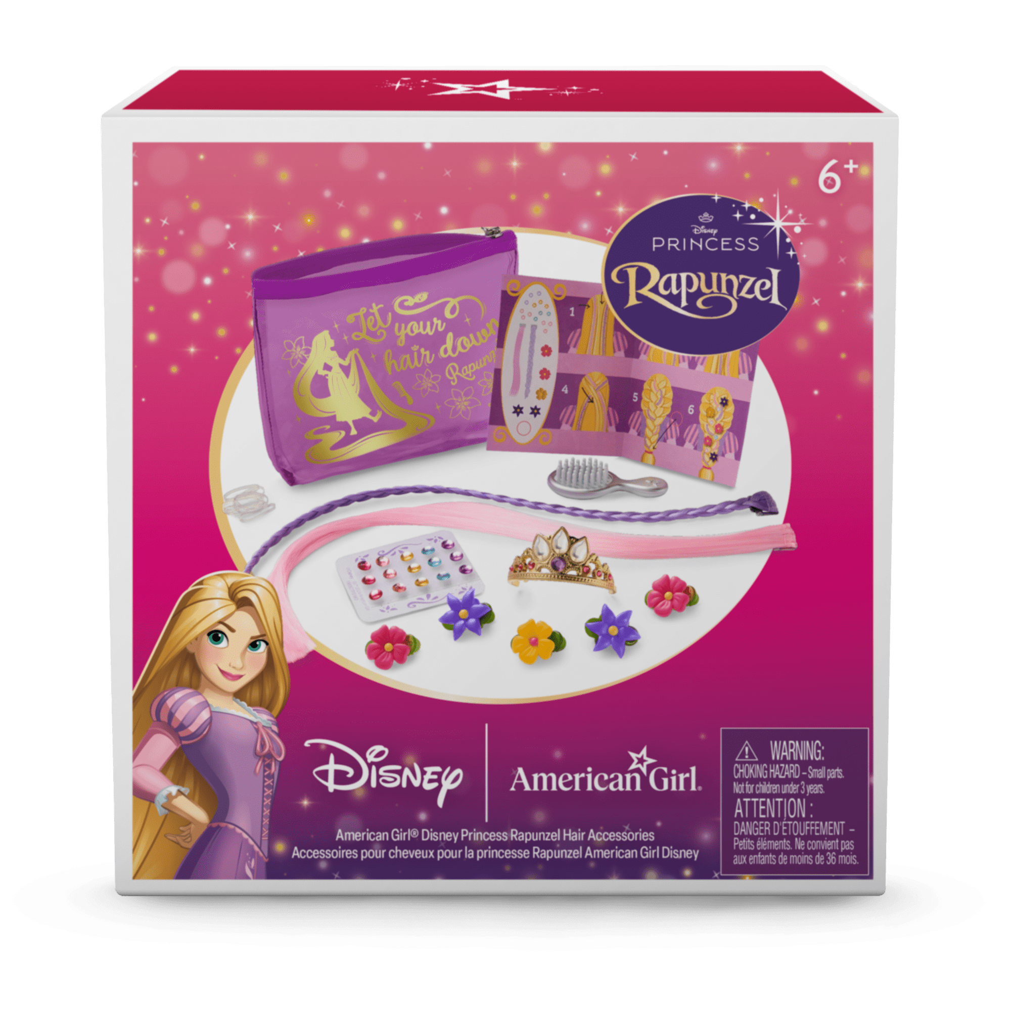 American Girl Disney Princess Rapunzel Hair Accessories for 18-inch Dolls - Image 9