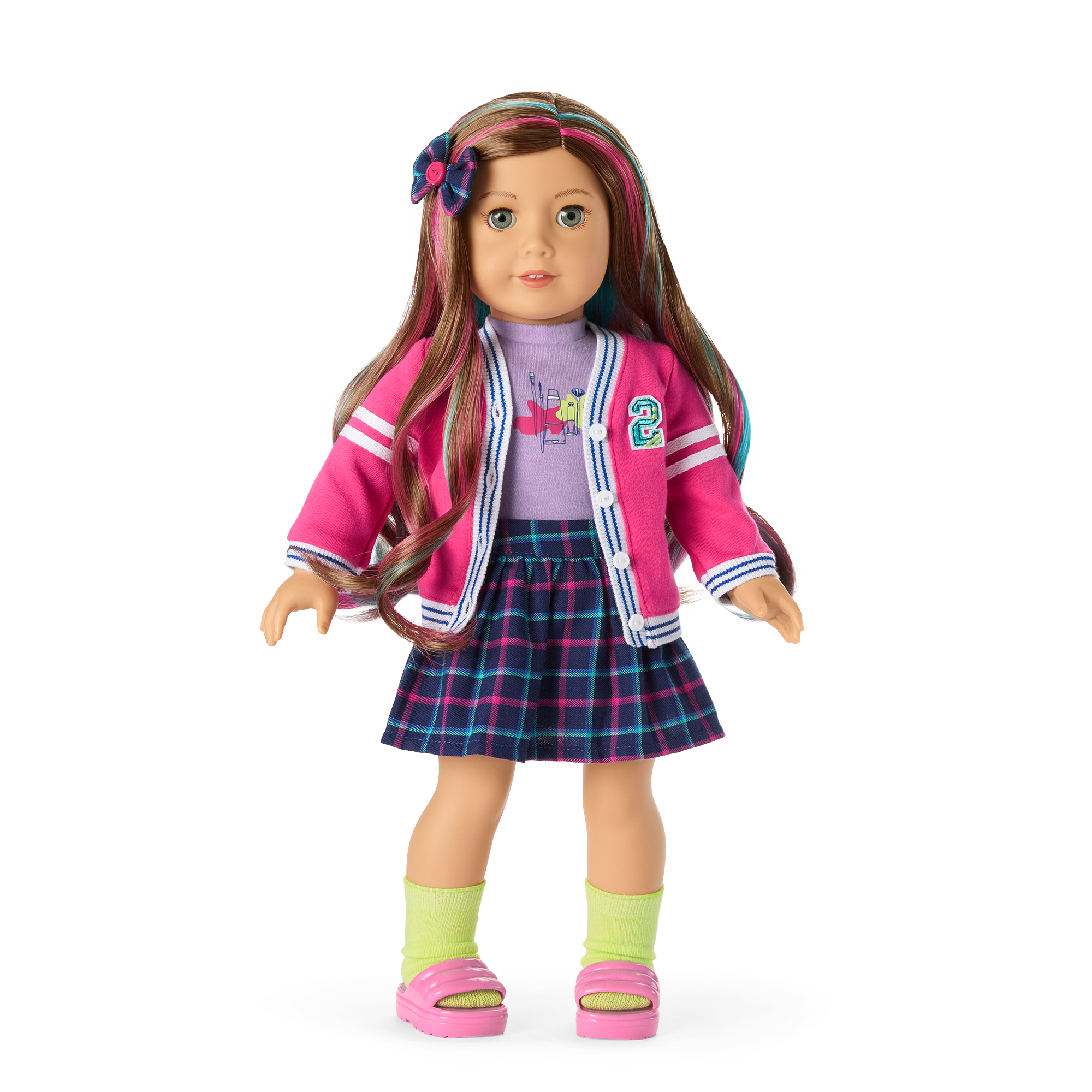 School-Day Style Outfit Set for 18-inch Dolls - Image 3