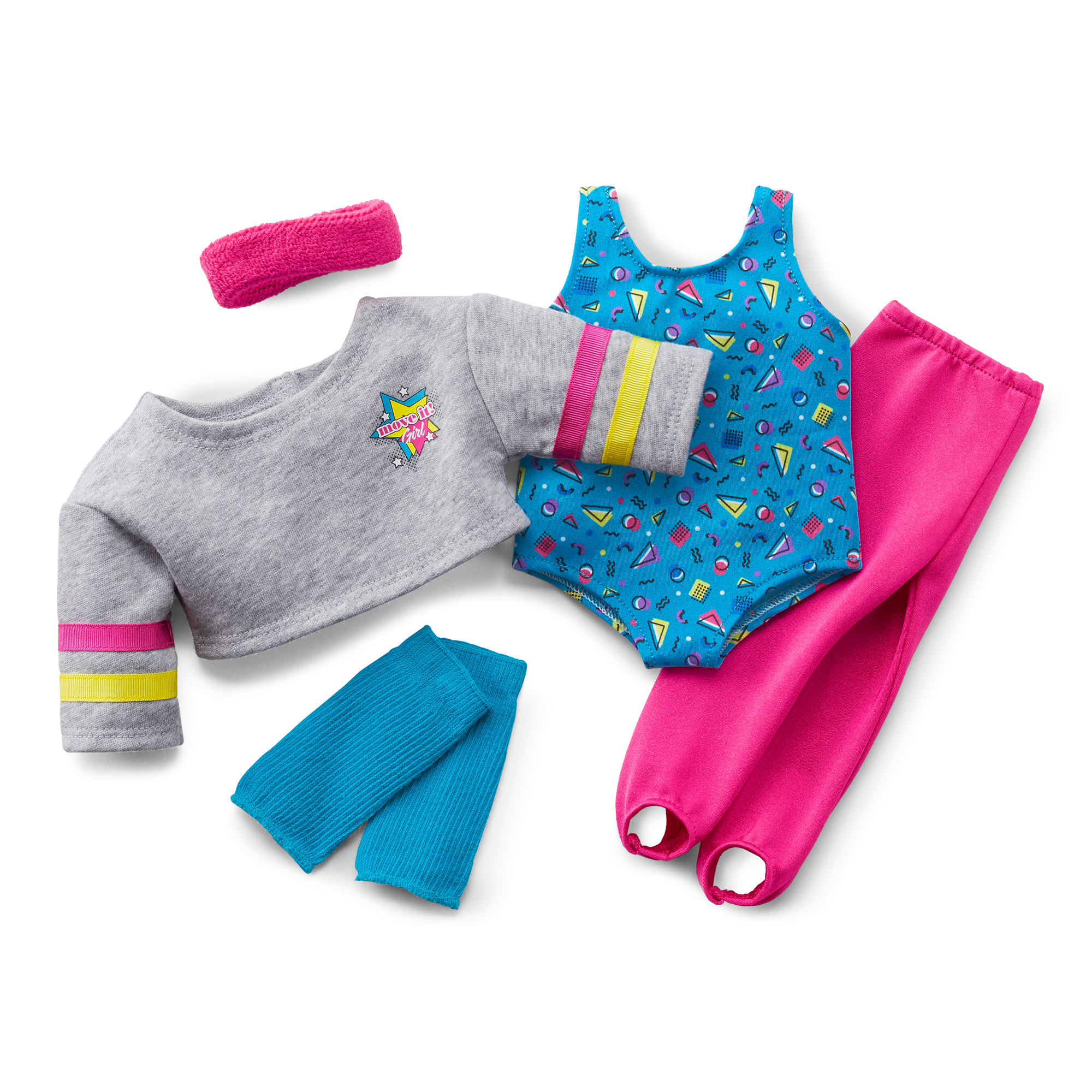 Courtney's Fitness Outfit for 18-inch Dolls (Historical Characters)
