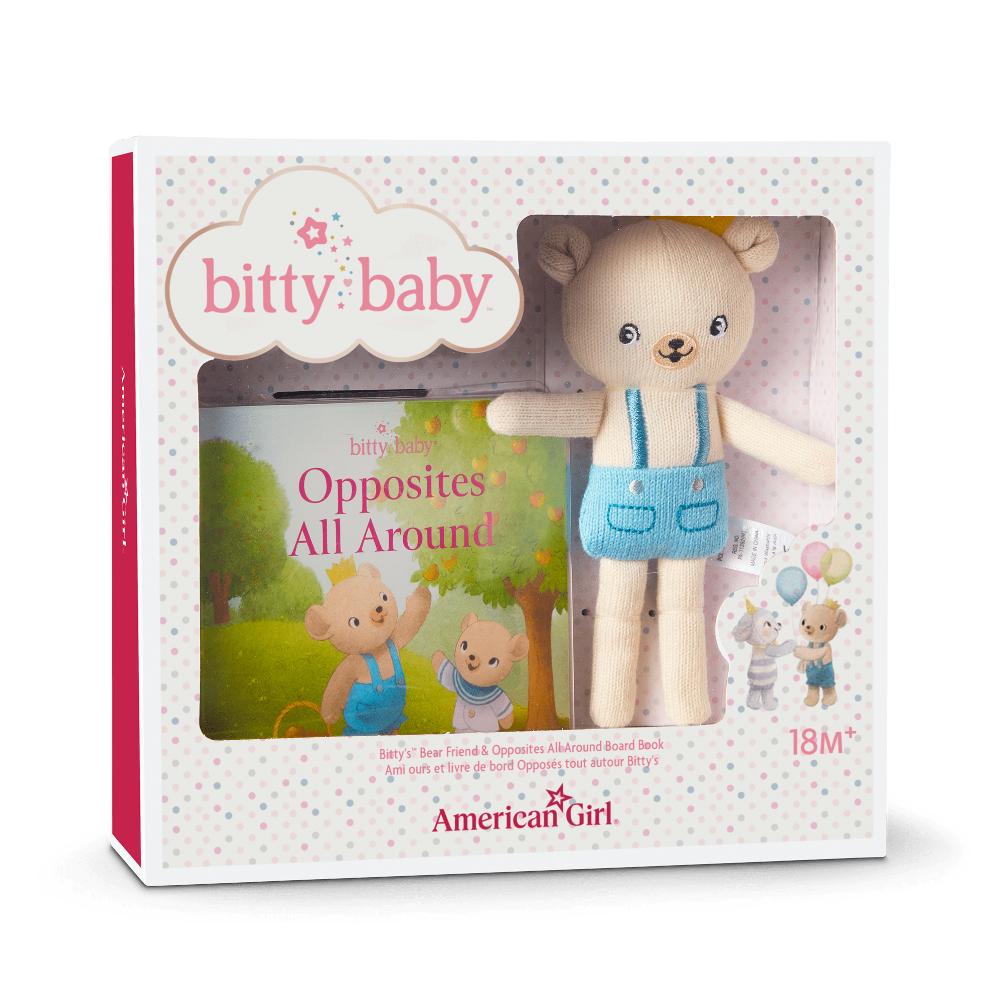 Bitty's Bear Friend & Opposites All Around Board Book - Image 4