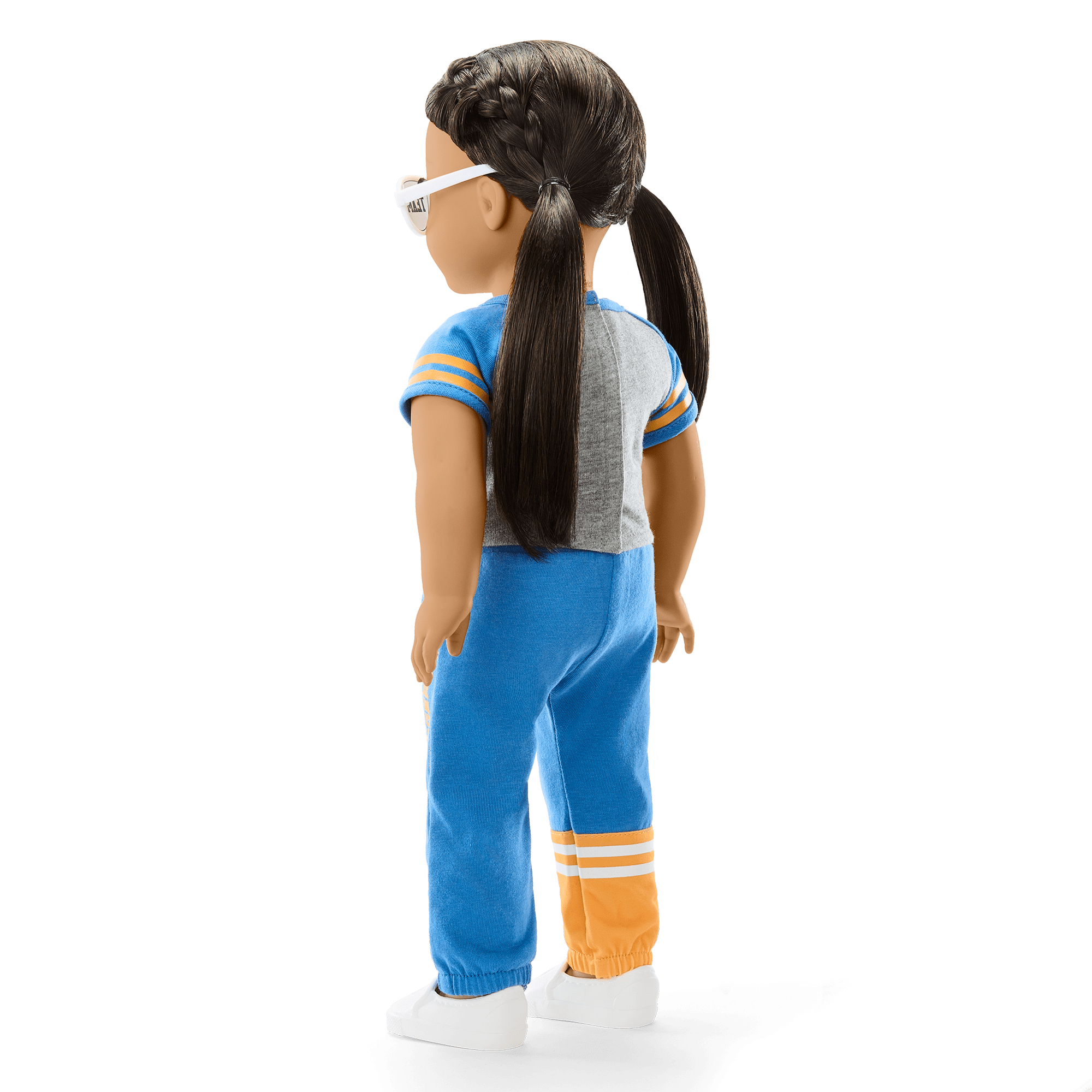 American Girl x NFL Los Angeles Chargers Fan Outfit & Accessories for 18-inch Dolls - Image 3