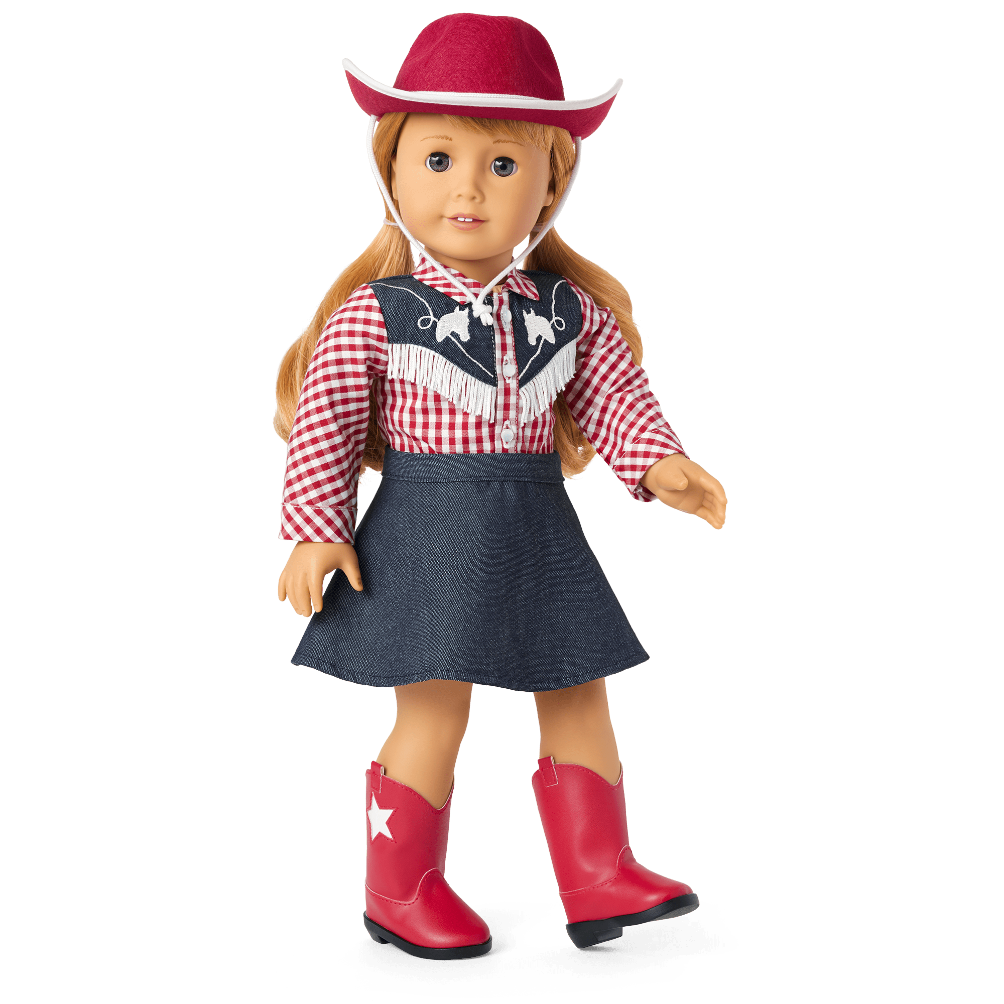 Maryellen's Cowgirl Costume for 18-inch Dolls (Historical Characters) - Image 2