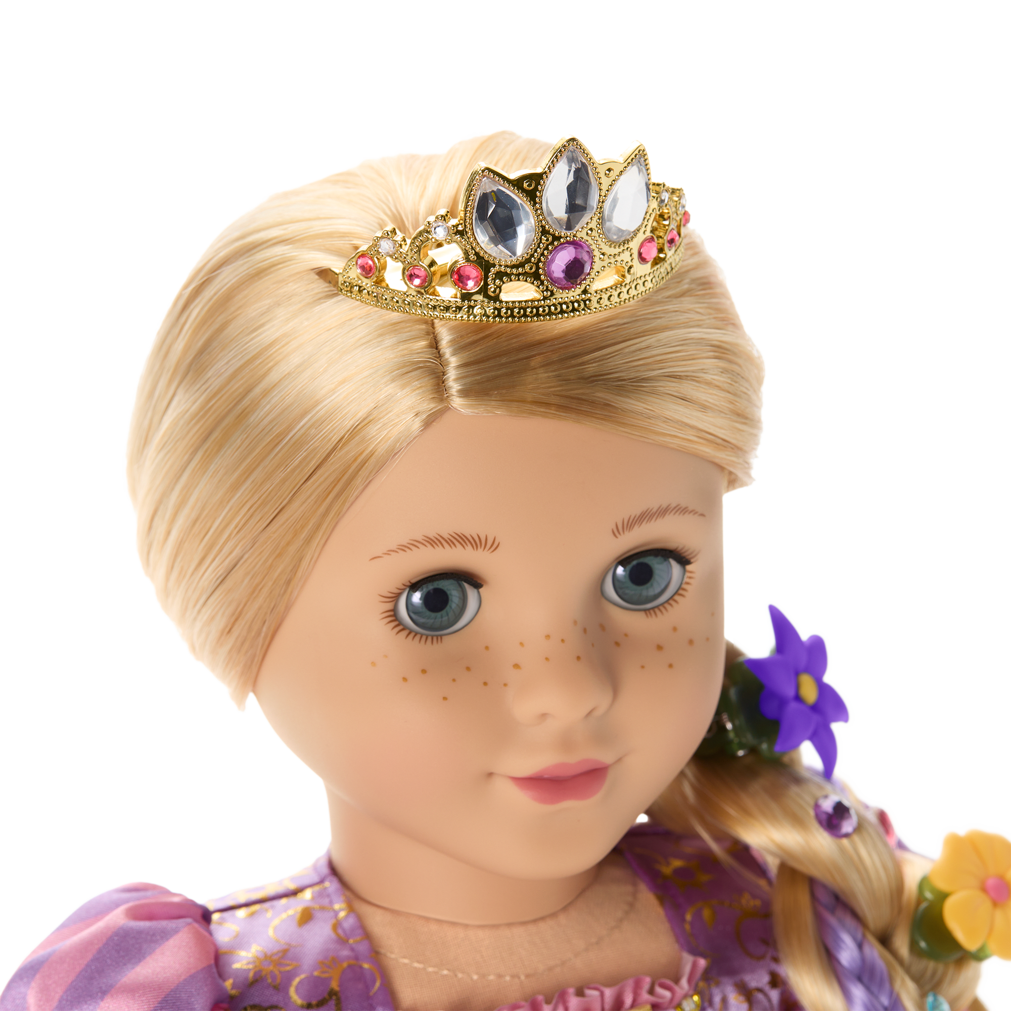 American Girl Disney Princess Rapunzel Hair Accessories for 18-inch Dolls - Image 4