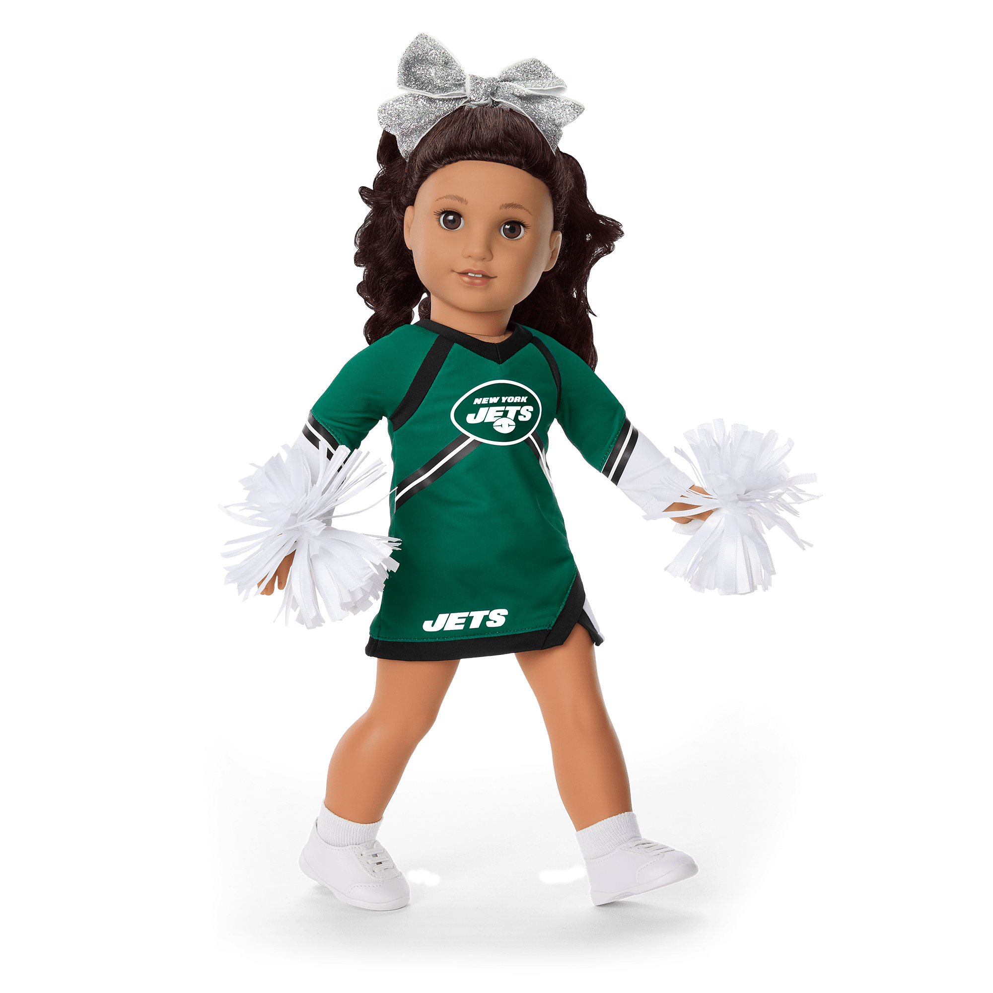 American Girl x NFL New York Jets Cheer Uniform for 18-inch Dolls - Image 2