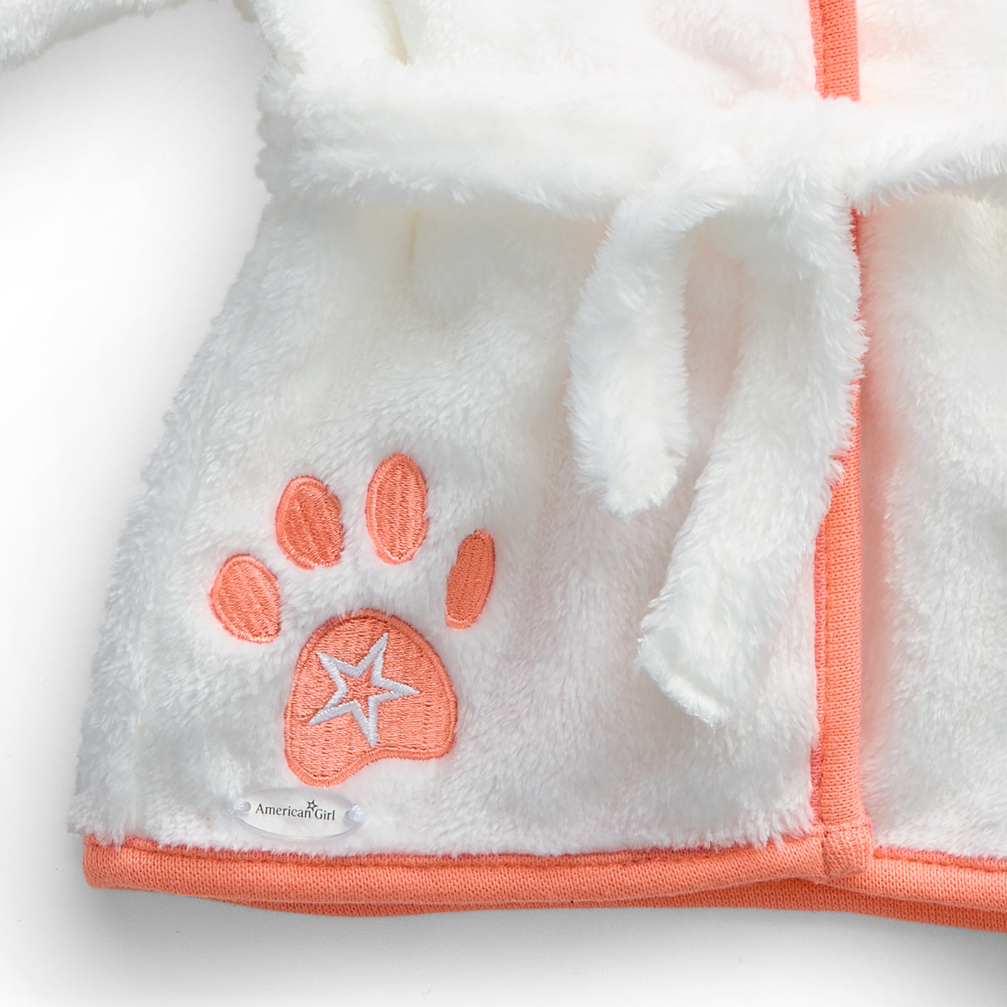 Comfy Puppy Robe Set for Girls & 18-inch Dolls - Image 9