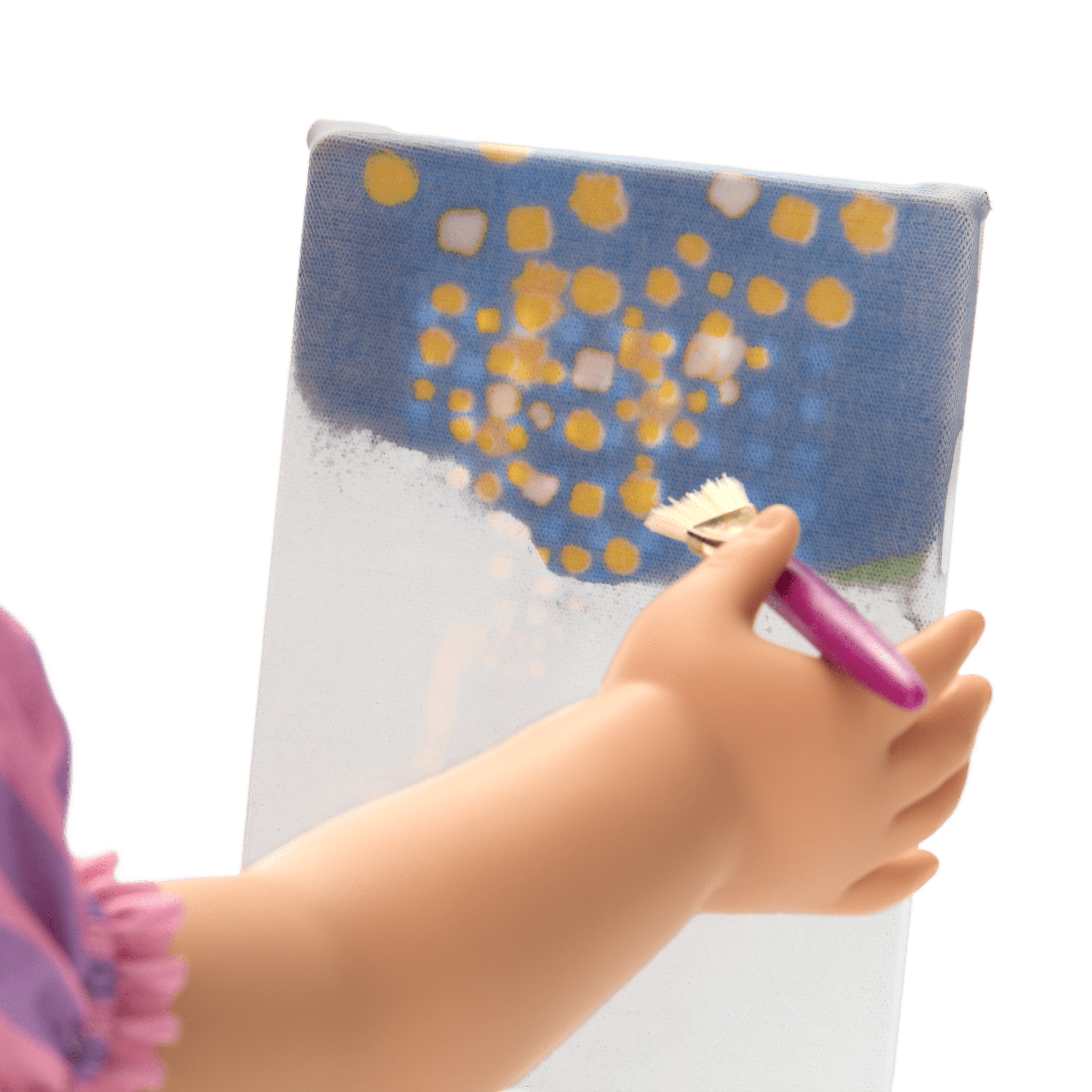 American Girl Disney Princess Rapunzel Painting Accessories & Pascal for 18-inch Dolls - Image 9