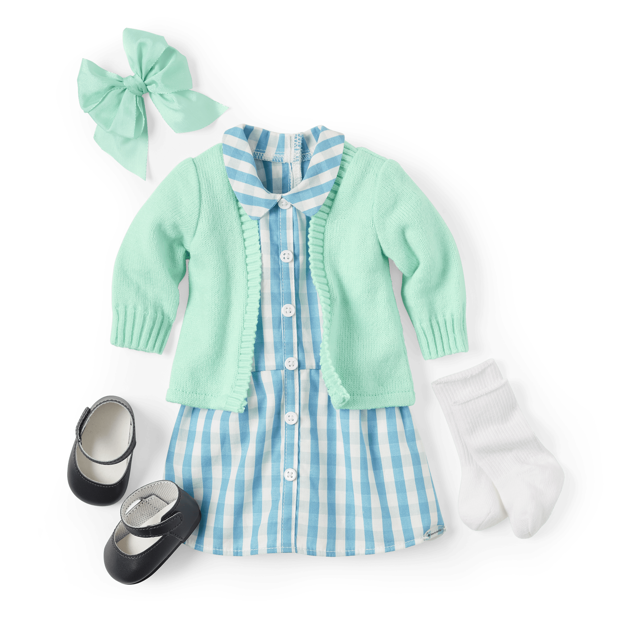 Claudie Wells 18-inch Doll. Book. Accessories & Scooter (Historical Characters) - Image 4