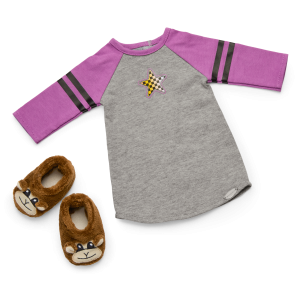 Nicki's  Skater Dreams Sleep Shirt for 18-inch Dolls (Historical Characters)