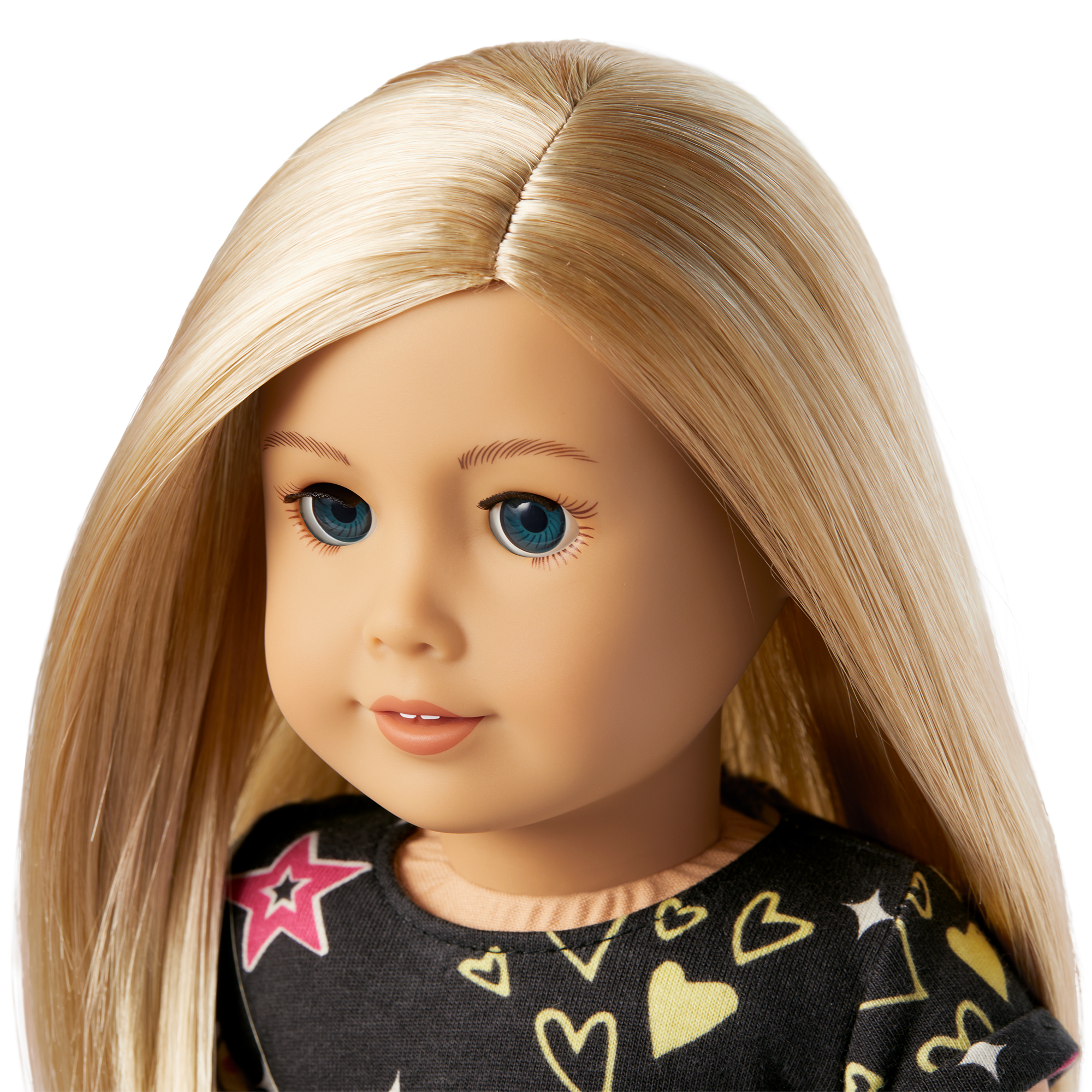 Truly Me 18-inch Doll #100 with layered straight blonde hair - Image 4