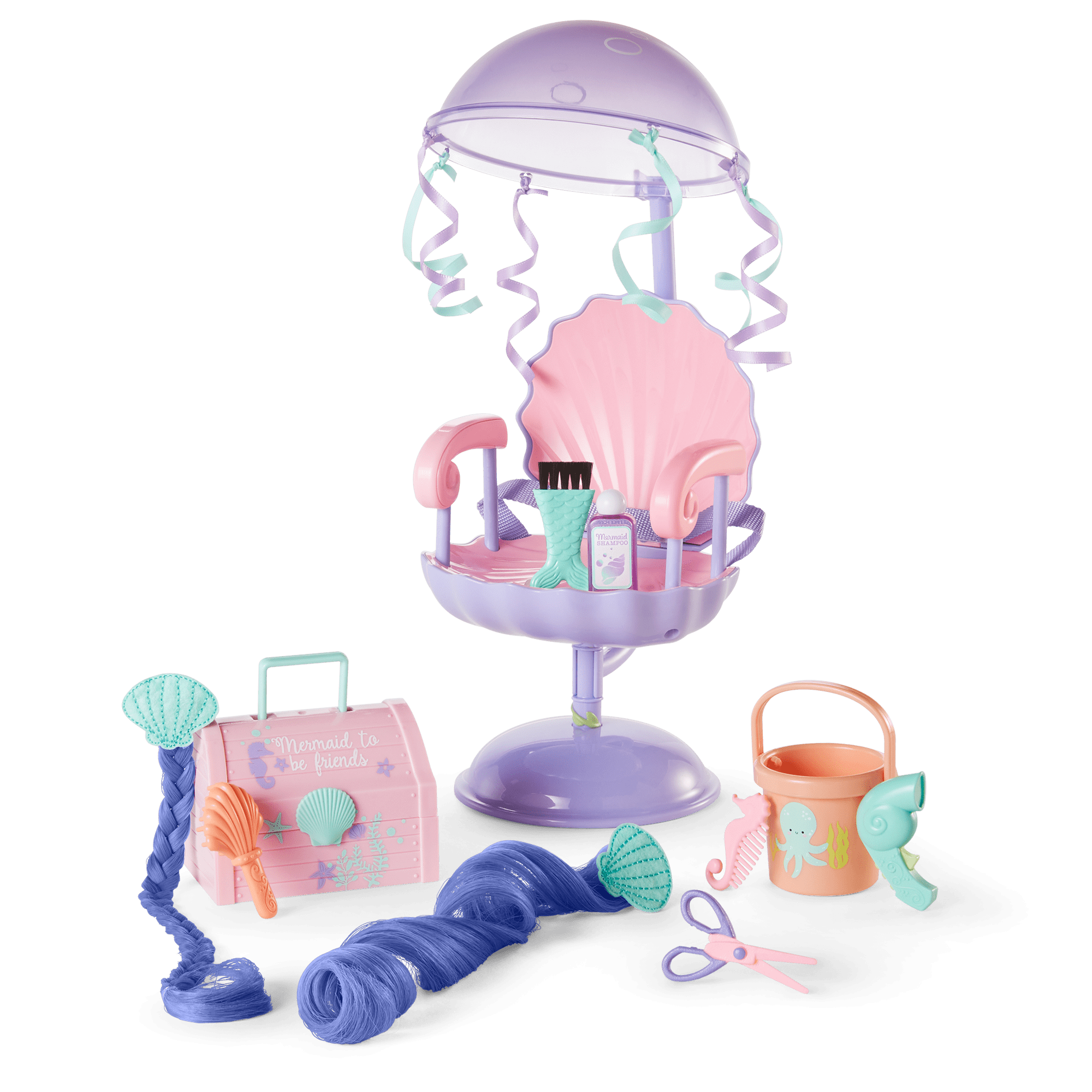 Seashell Salon Set for WellieWishers Dolls