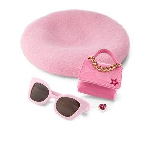 Pink Chic Accessories for 18-inch Dolls