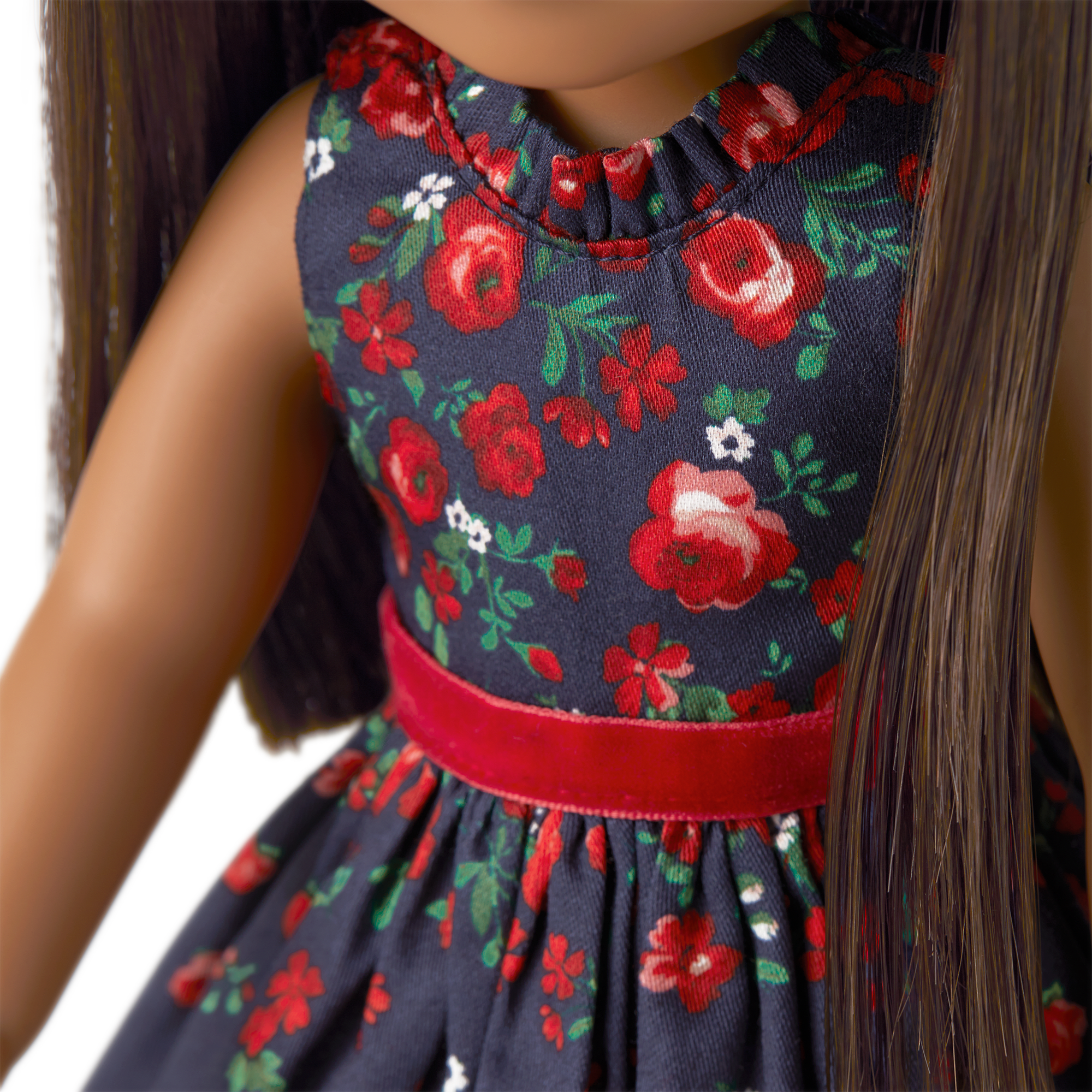 American Girl x Janie and Jack Wrapped in Roses Party Dress for WellieWishers Dolls - Image 5