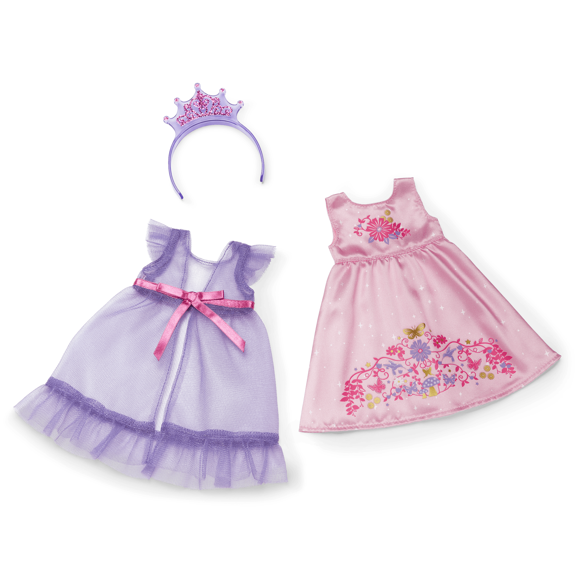 Royal Ruffles Nightie & Robe for WellieWishers Dolls