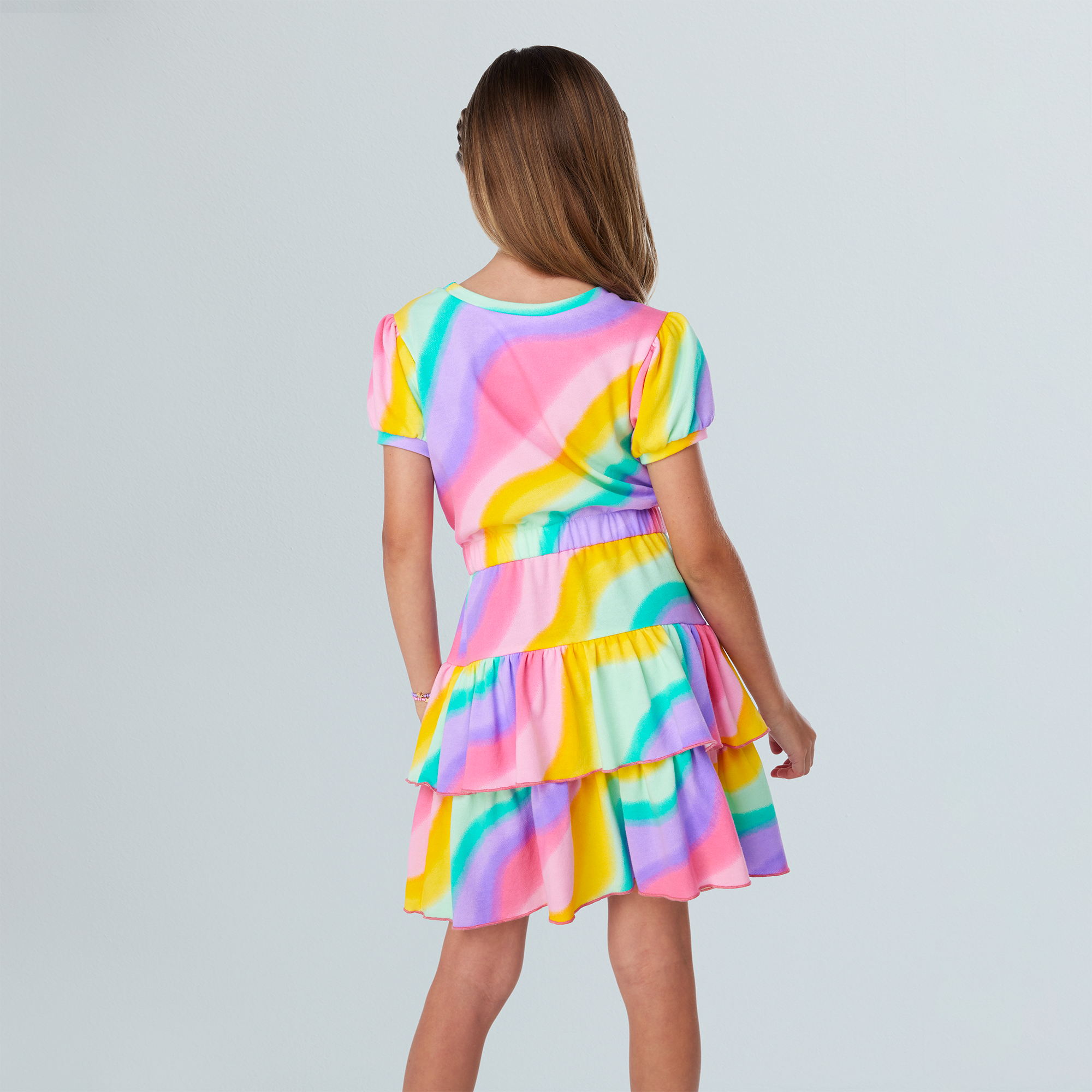 Summer's Rainbow Swirl Dress for Girls (Girl of the Year 2025) - Image 3