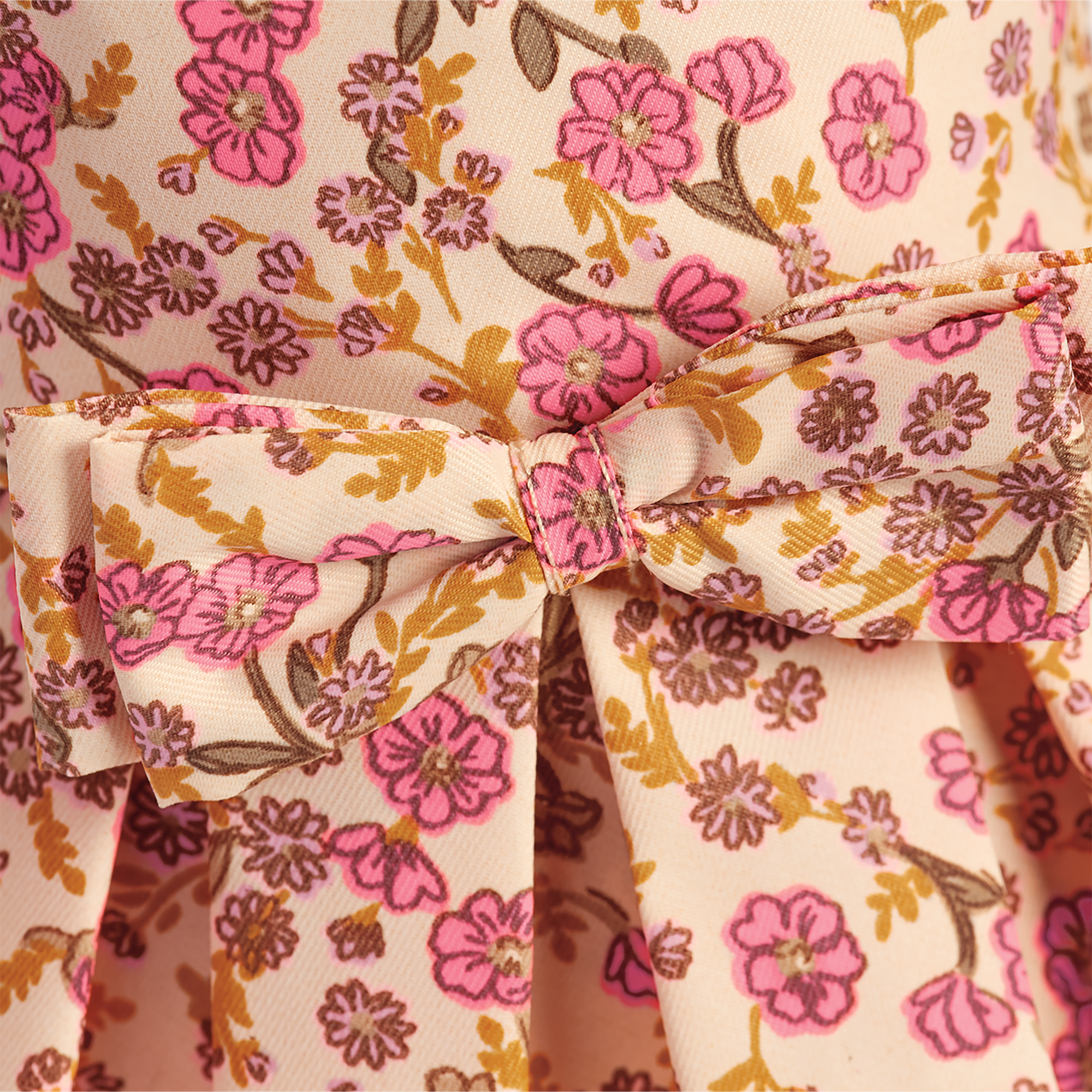 Melody's Fancy Floral Dress for 18-inch Dolls (Historical Characters) - Image 4