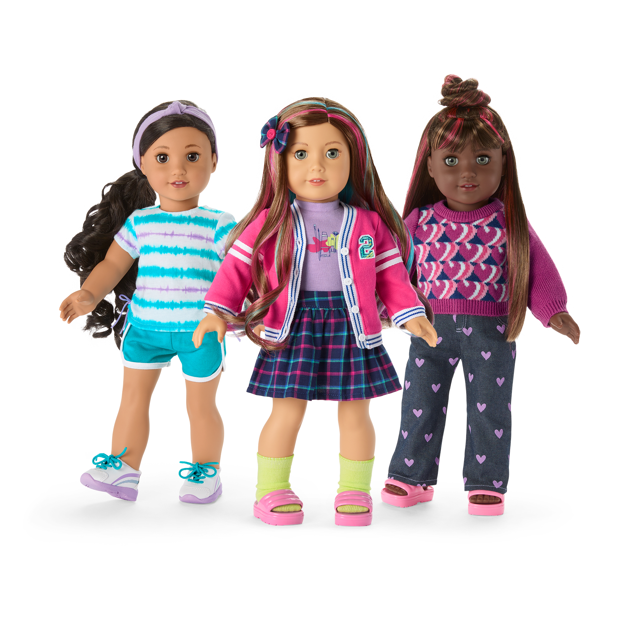School-Day Style Outfit Set for 18-inch Dolls - Image 2