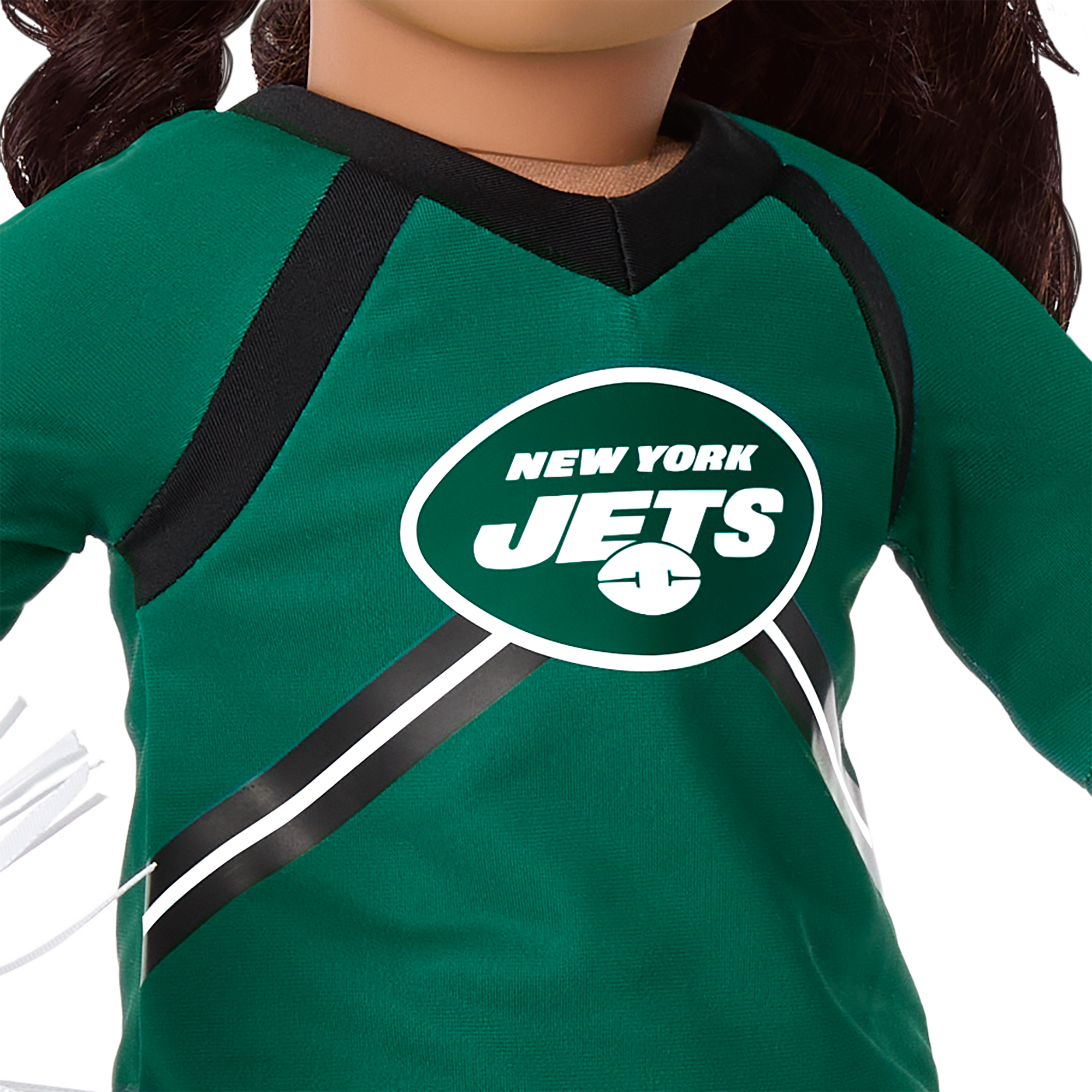 American Girl x NFL New York Jets Cheer Uniform for 18-inch Dolls - Image 5