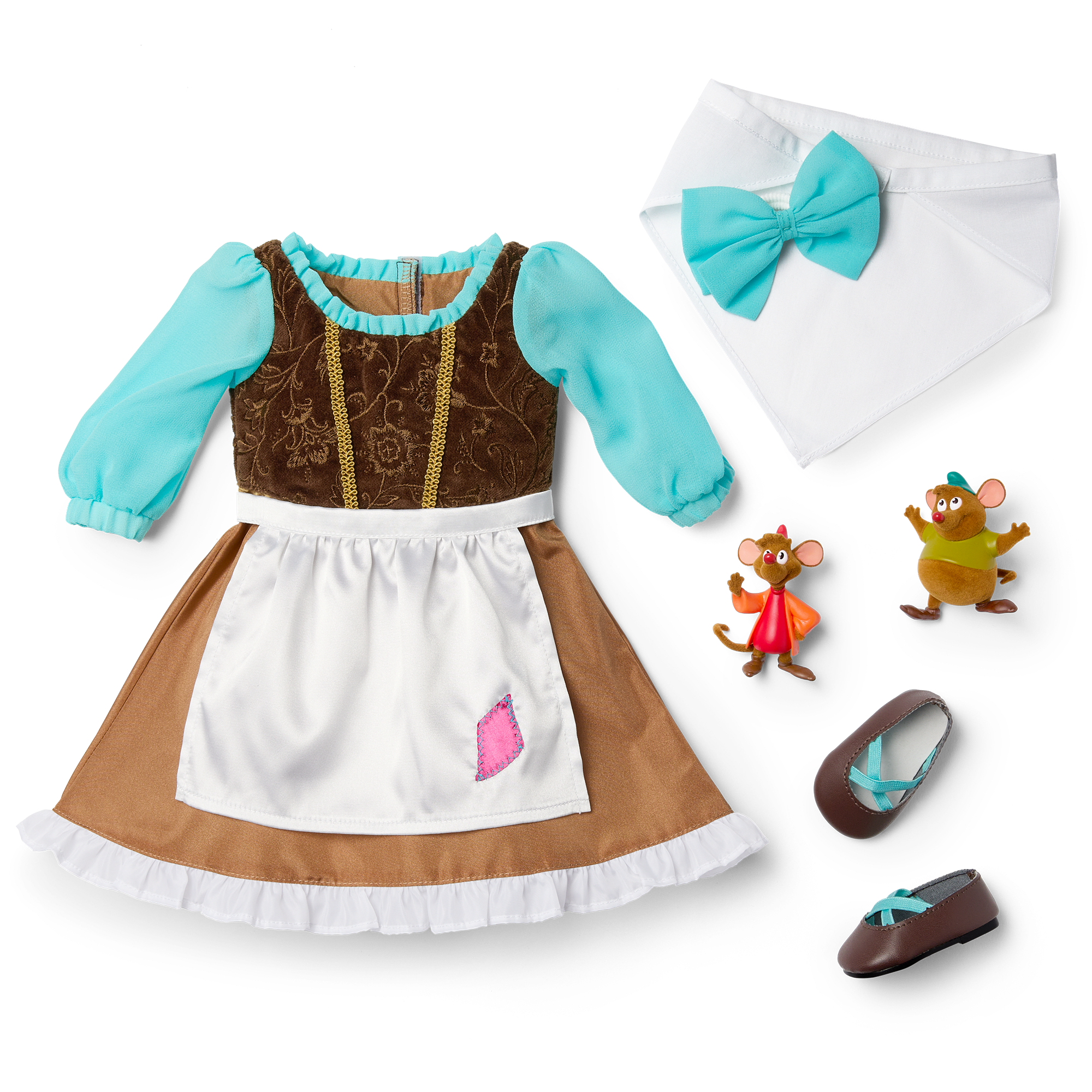 American Girl Disney Princess Cinderella Day Dress. Friends & Accessories for 18-inch Dolls