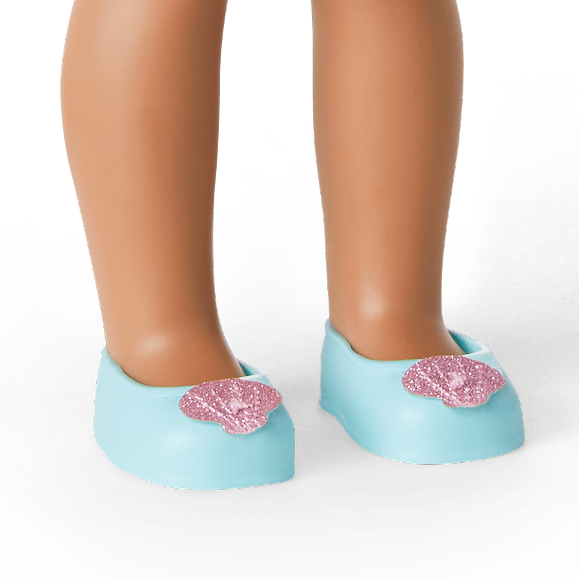 2-in-1 Sparkly Mermaid Outfit for WellieWishers Dolls - Image 7