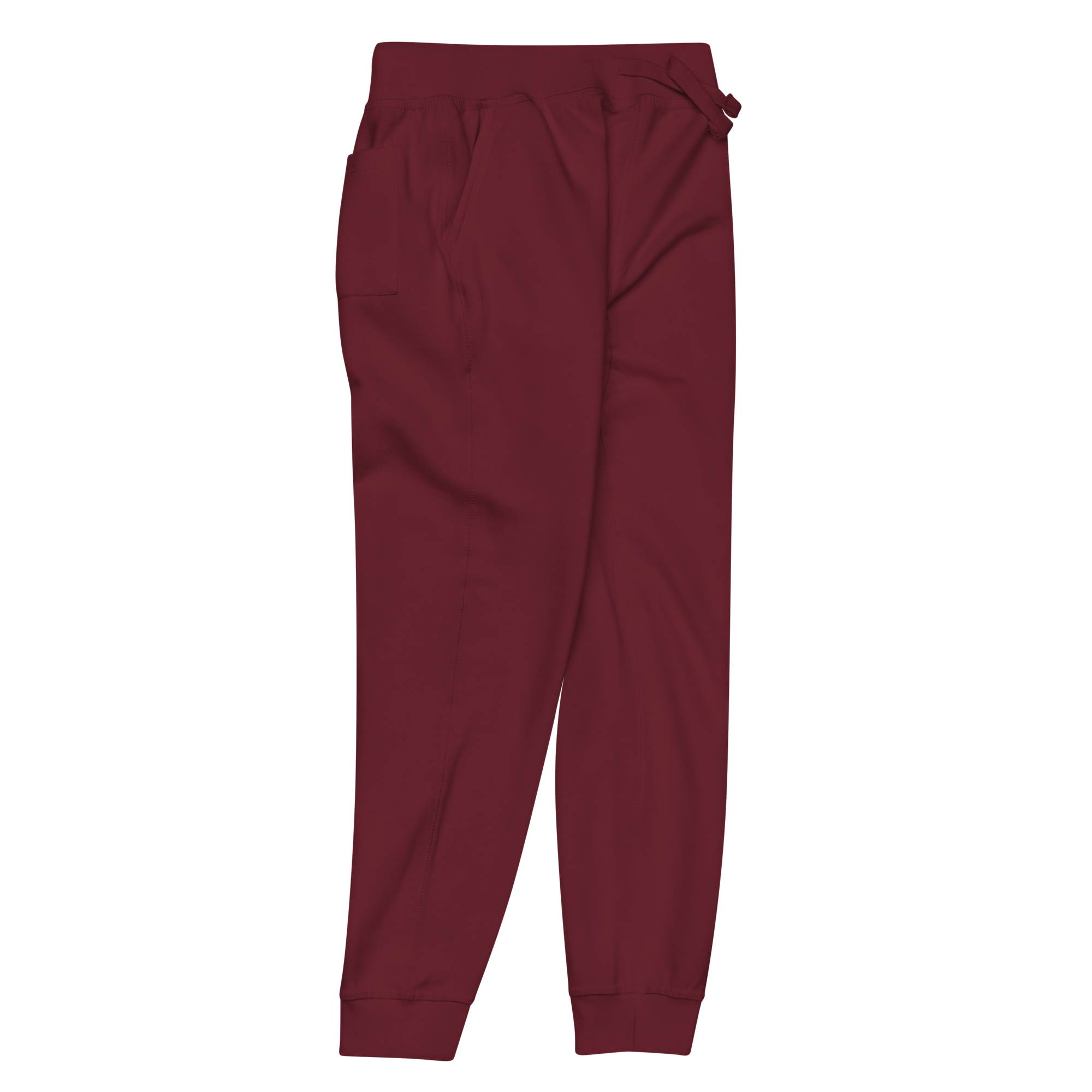 American Girl Burgundy Fleece Sweatpants for Adults - Image 5