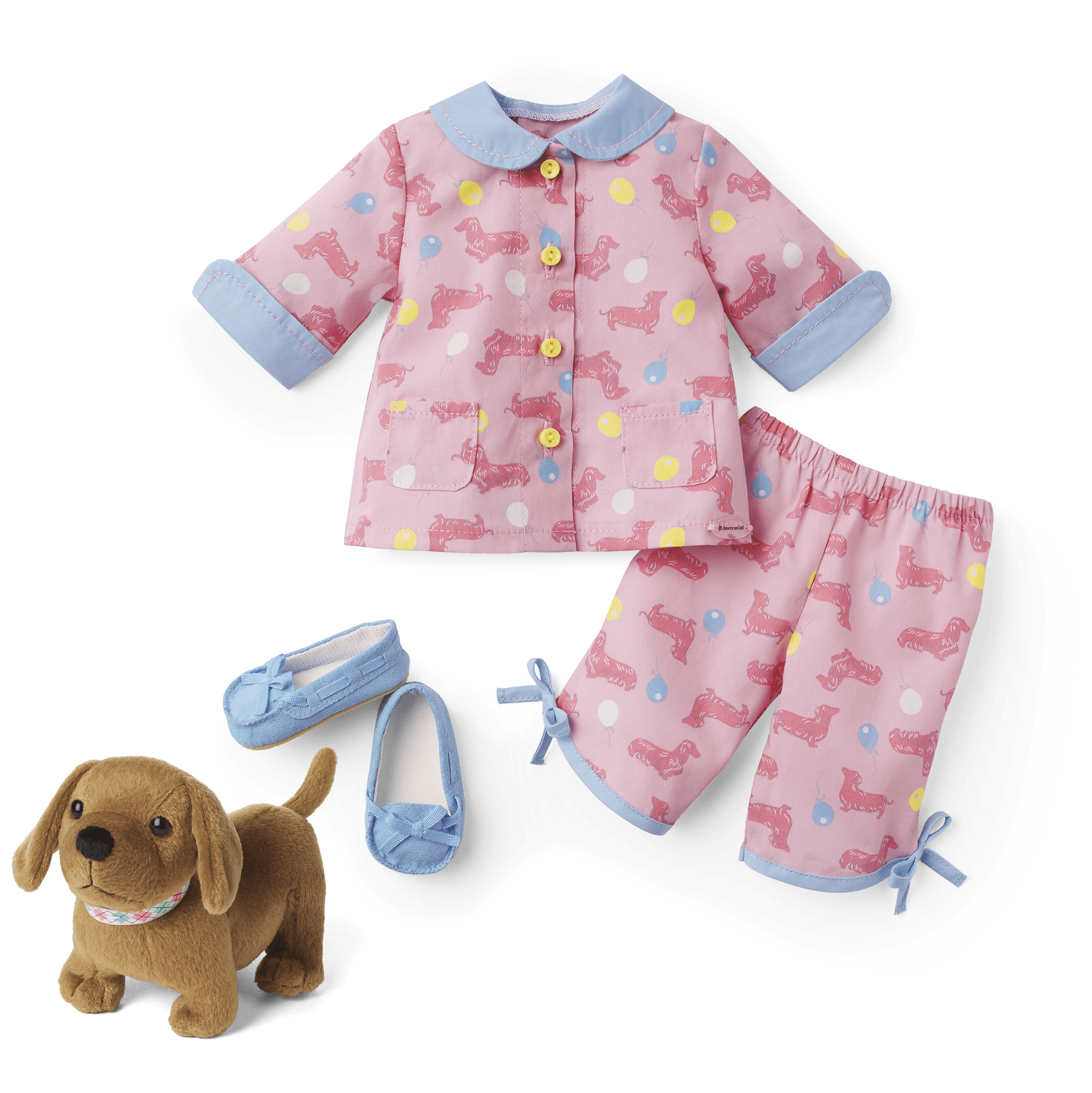 Maryellen's Dachshund Pajamas & Dog (Historical Characters) - Image 2