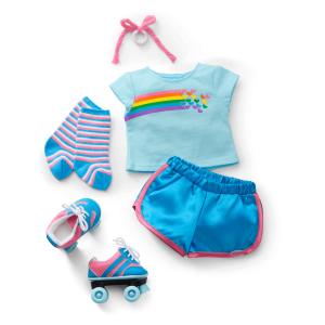 Julie's Summer Skating Outfit for 18-inch Dolls (Historical Characters)