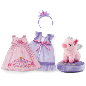 Royal Ruffles Nightie & Pegeen Bundle (WellieWishers )