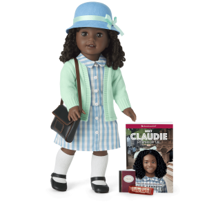 Claudie Wells 18-inch Doll. Book & Accessories (Historical Characters)