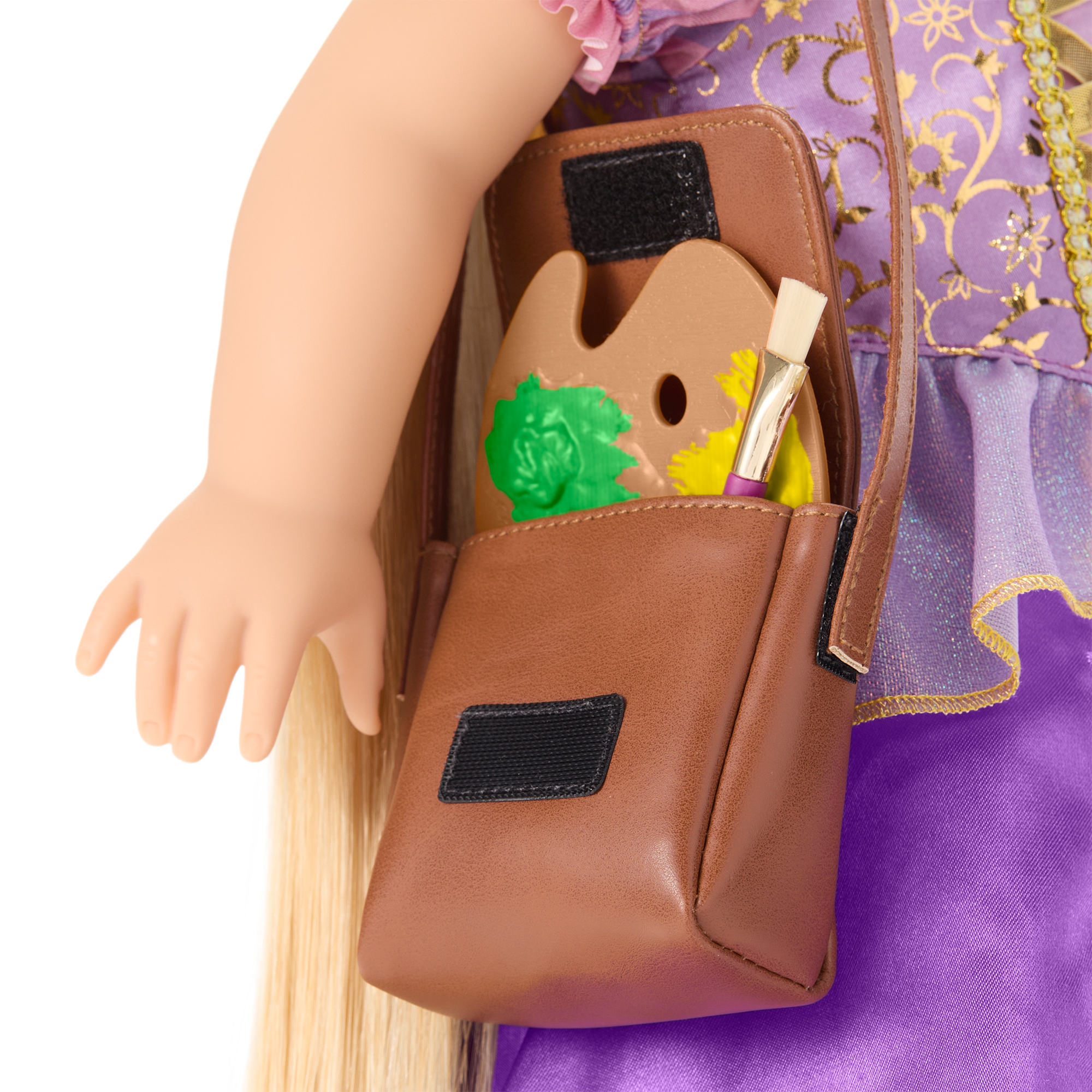 American Girl Disney Princess Rapunzel Painting Accessories & Pascal for 18-inch Dolls - Image 4