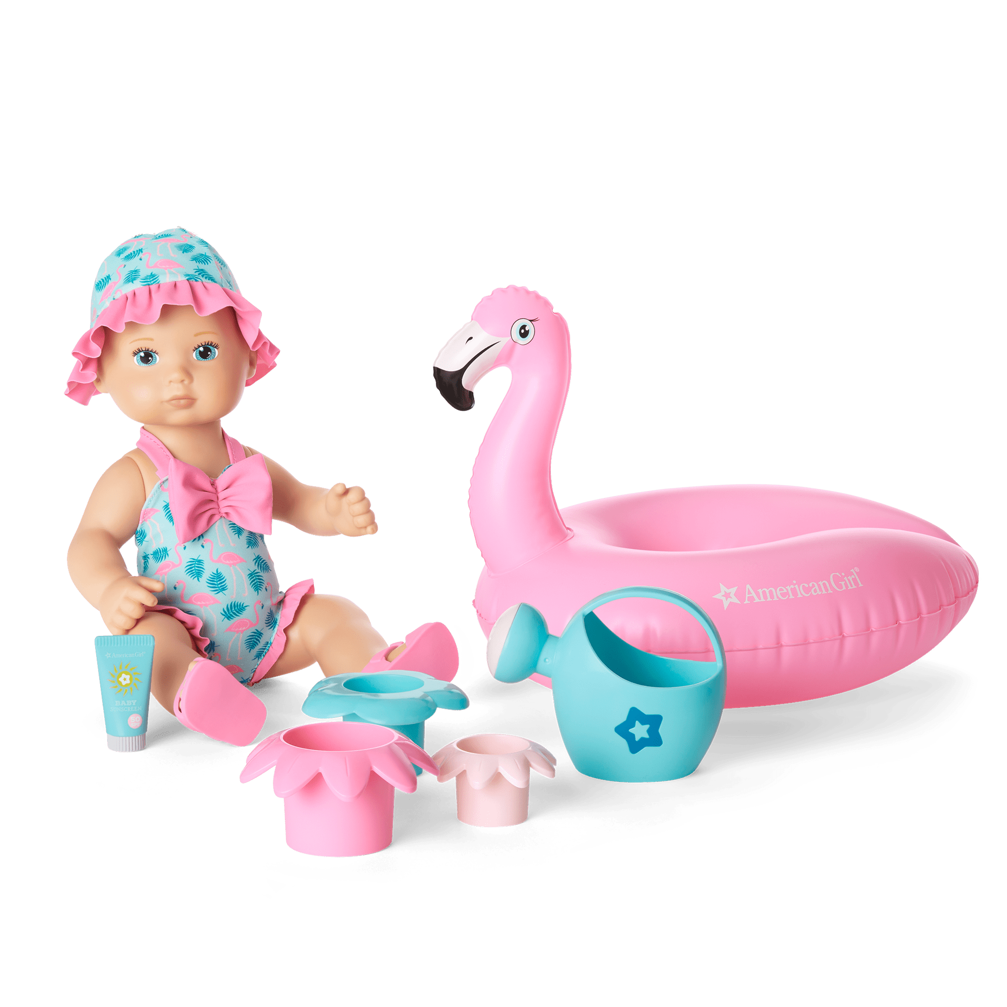 Flamingo Fun Play Set (Bitty Baby Splash )