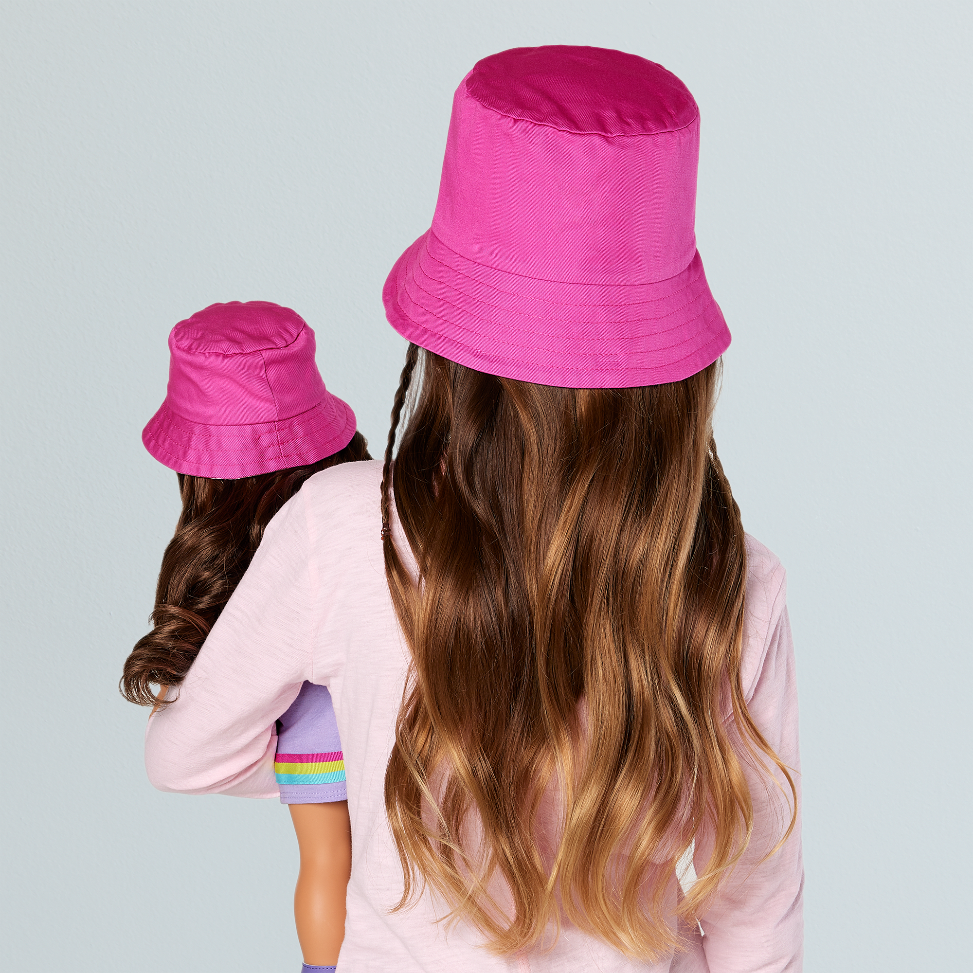 AG Star Bucket Hat Set for Girls & Dolls - Image 2