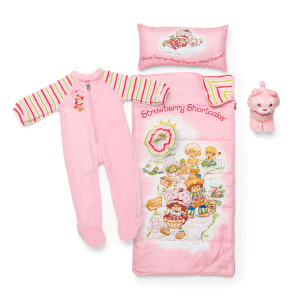 Courtney's Strawberry Shortcake Sleeping Bag & PJs for 18-inch Dolls (Historical Characters)